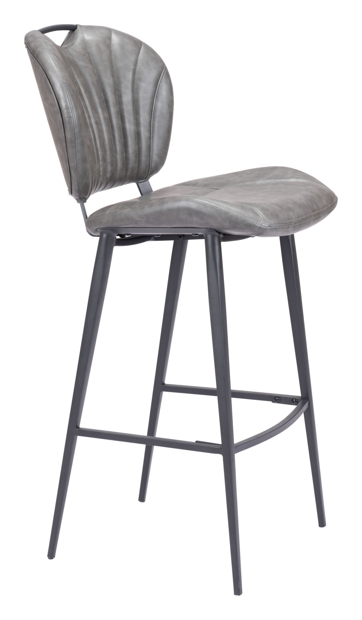 Terrence Barstool Vintage Gray - Image 7