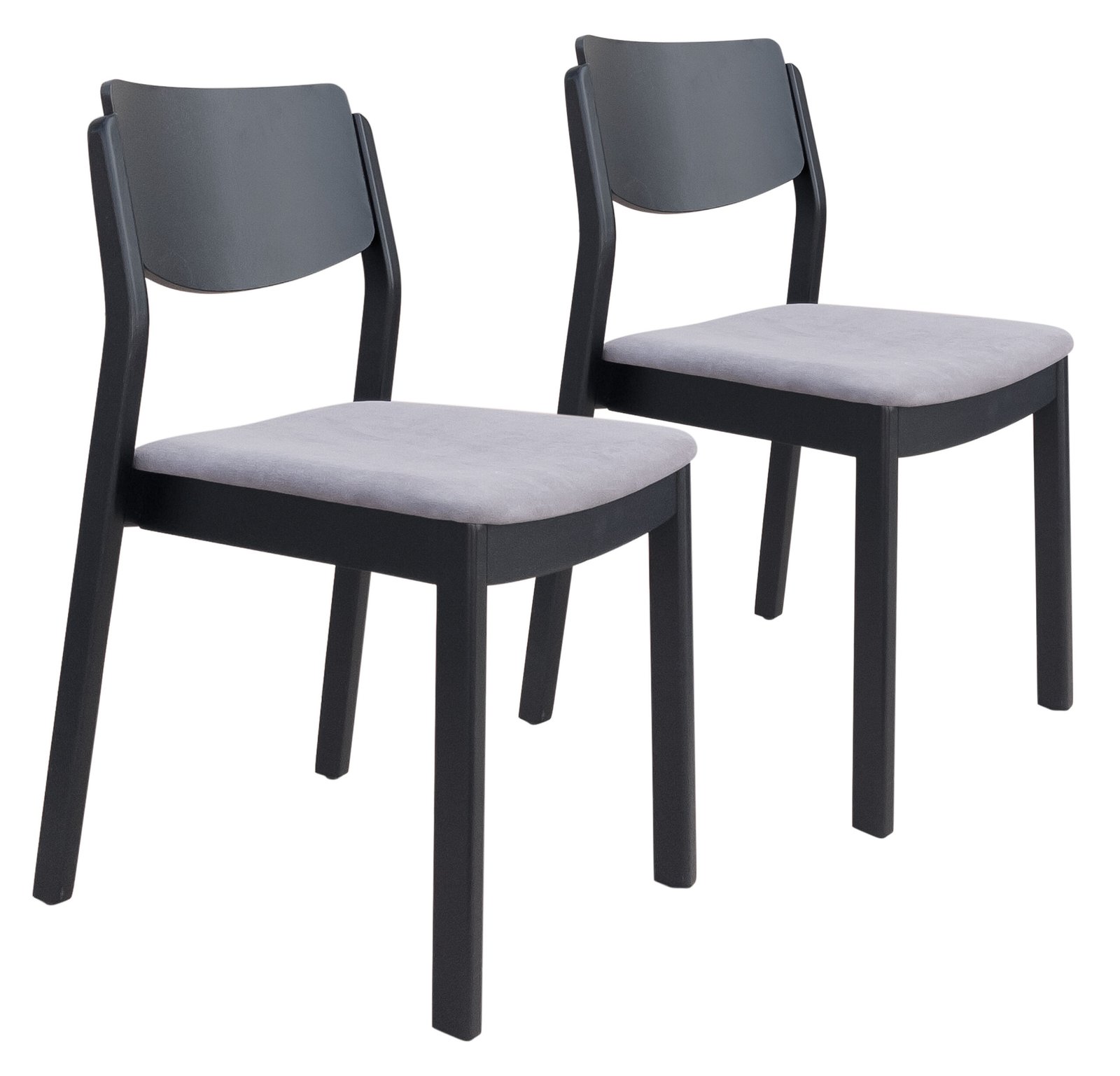 Desdamona Dining Chair (Set of 2) Gray & Black - Image 12