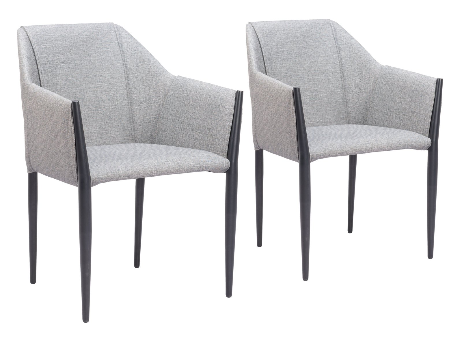 Andover Dining Chair (Set of 2) Slate Gray - Image 10