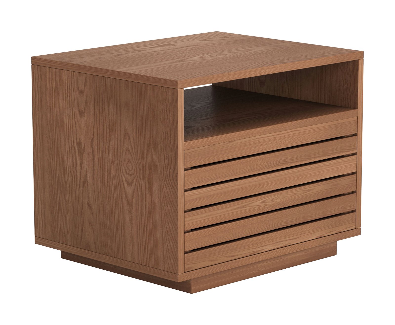 Slit Nightstand Walnut - Image 8