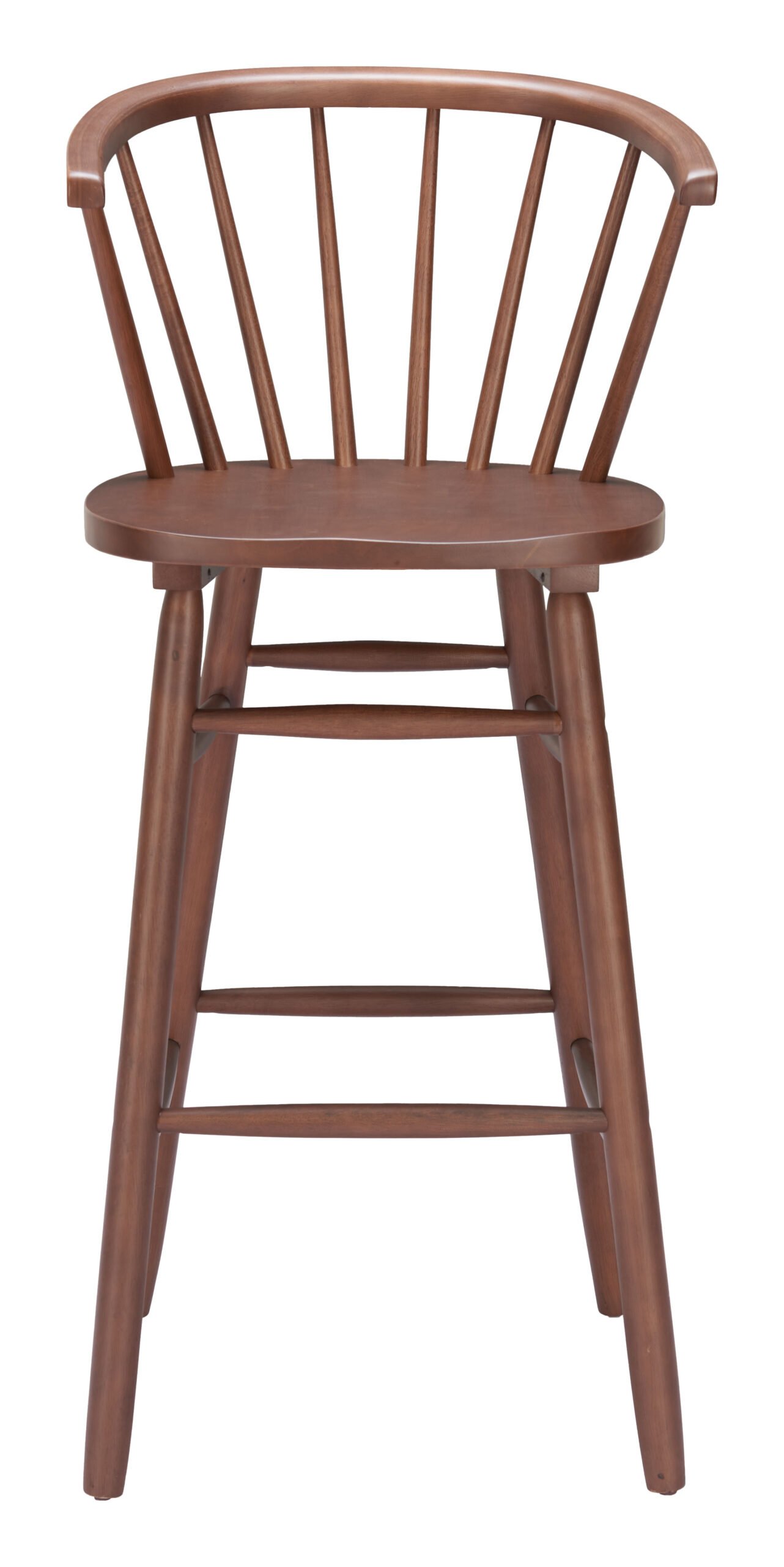 Stenger Barstool (Set of 2) Walnut - Image 3