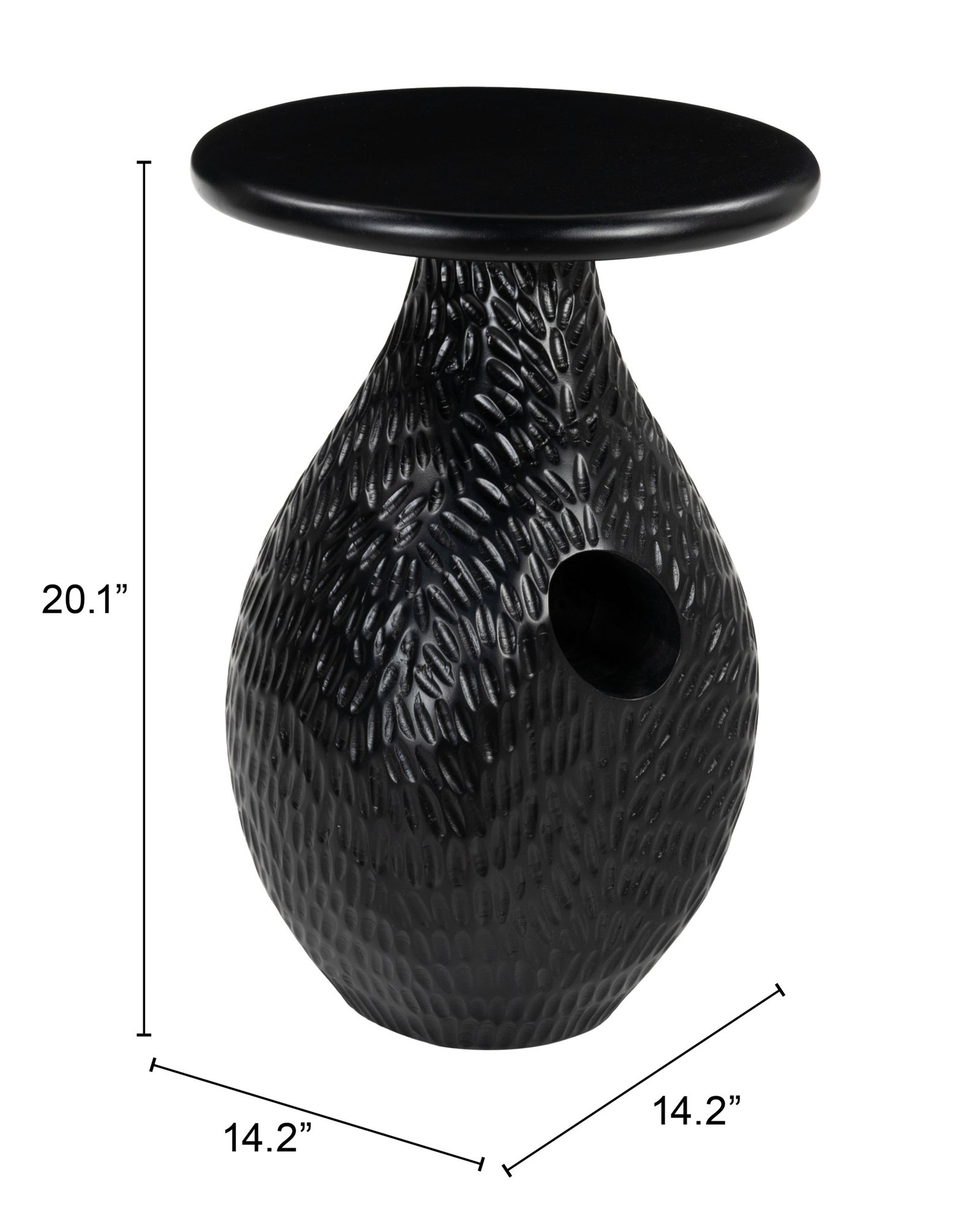 Piho Side Table Black - Image 11