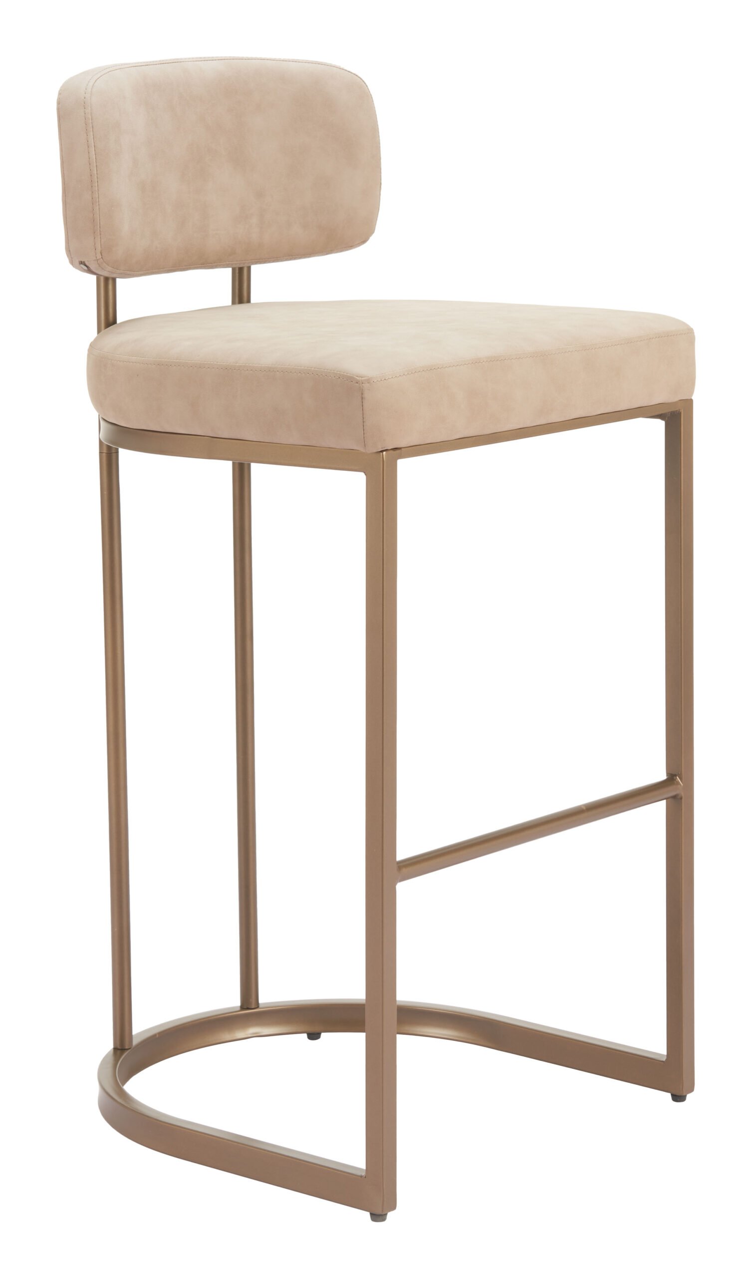 Velar Barstool (Set of 2) Beige