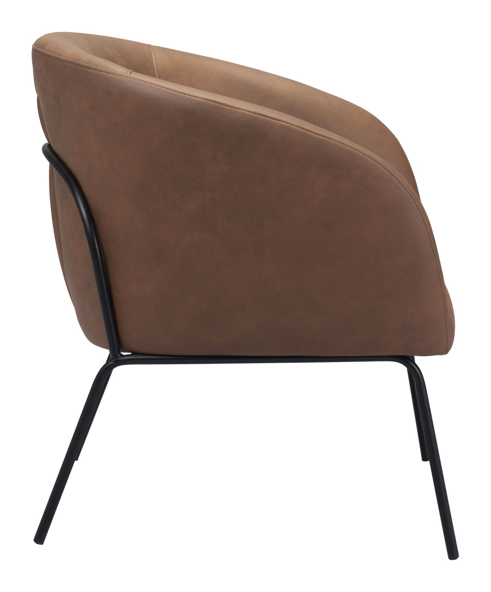 Quinten Accent Chair Vintage Brown - Image 4