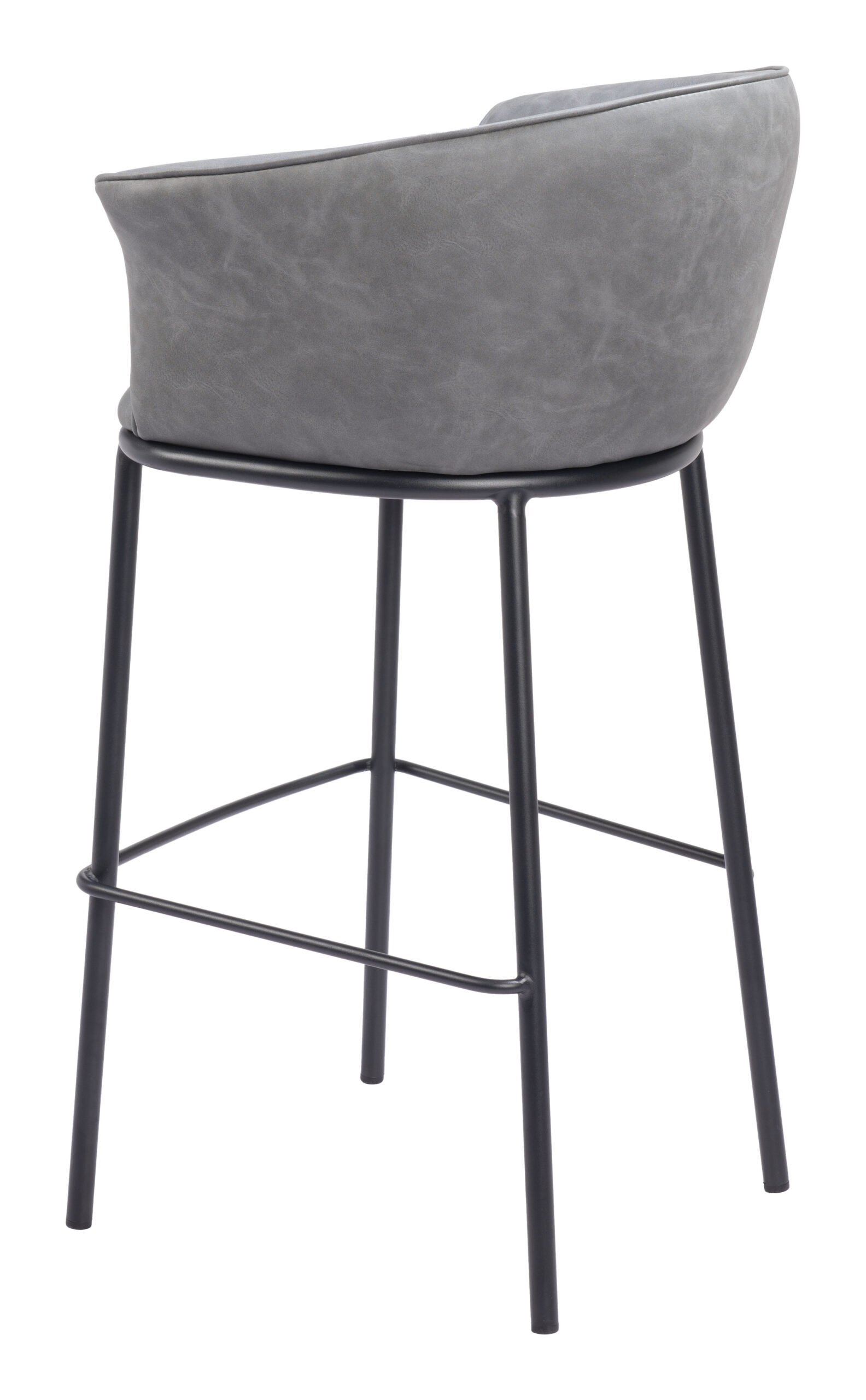 Garston Barstool Gray - Image 7