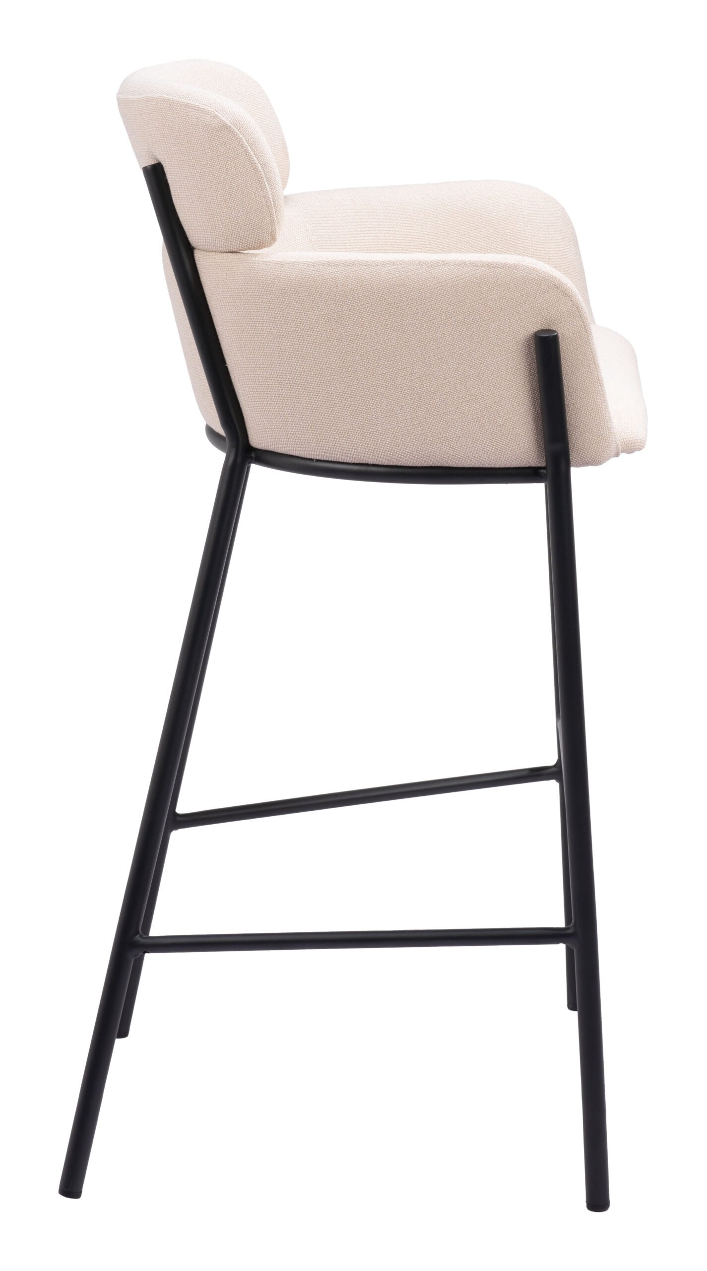 Bremor Barstool Beige - Image 3
