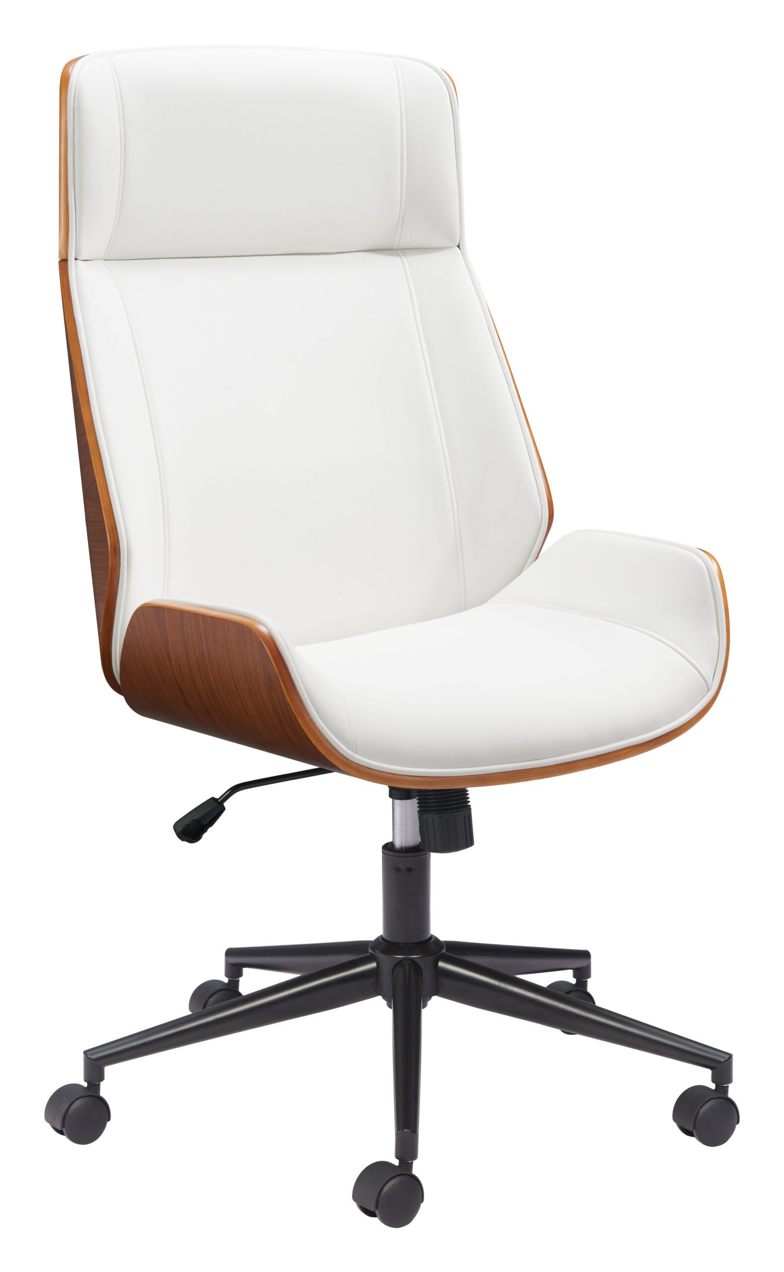 Flex High Back Office Chair White - Image 6