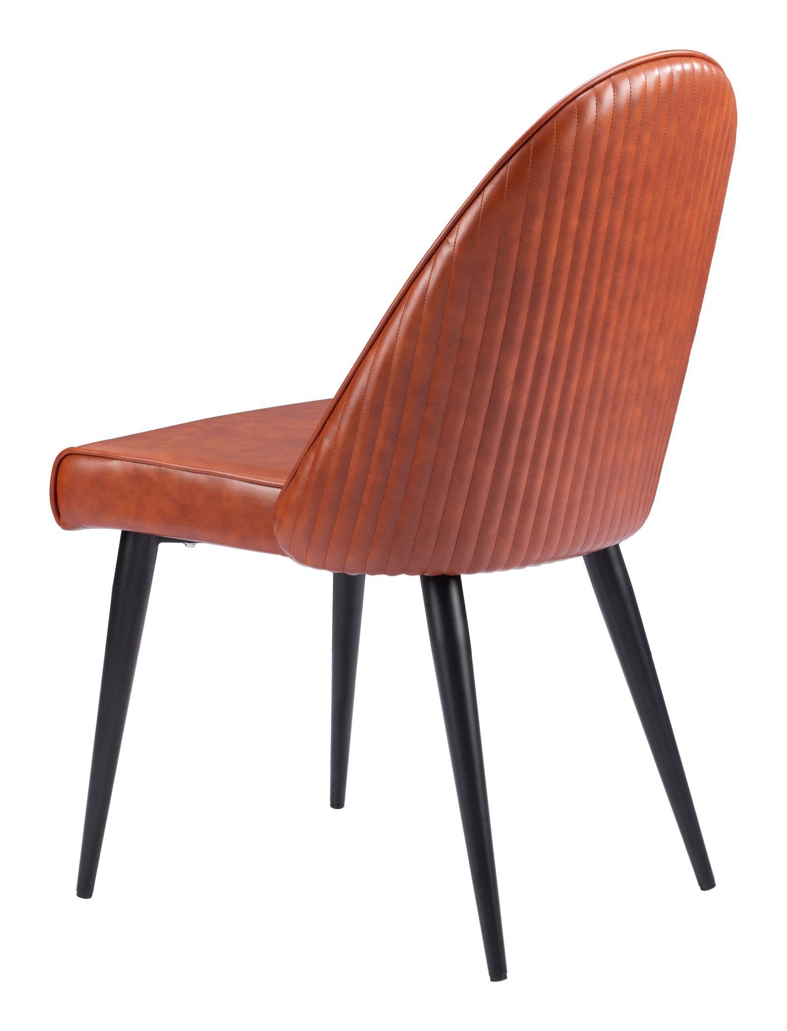 Silloth Armless Dining Chair (Set of 2) Brown - Image 5