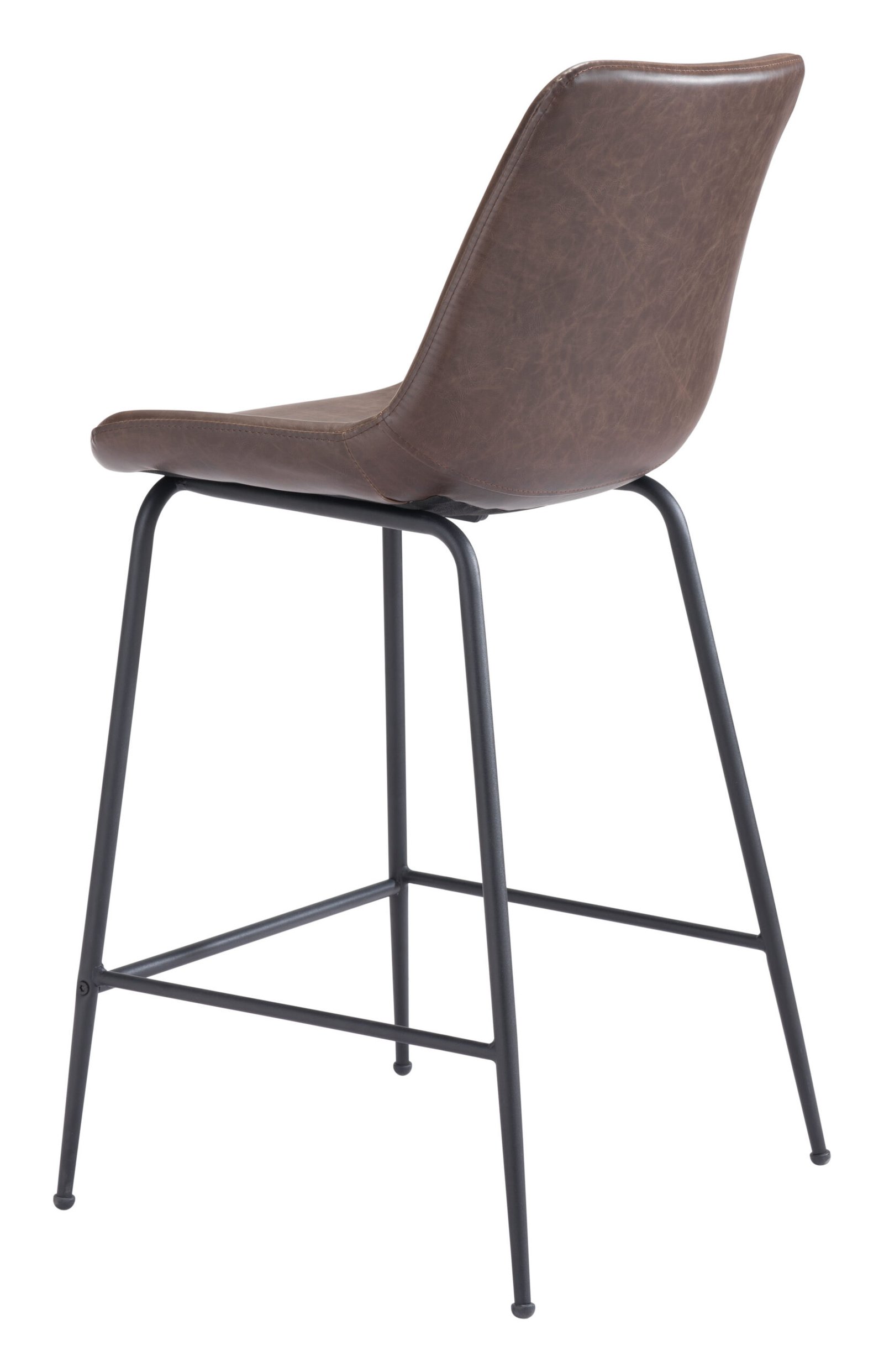 Byron Counter Stool Brown - Image 7