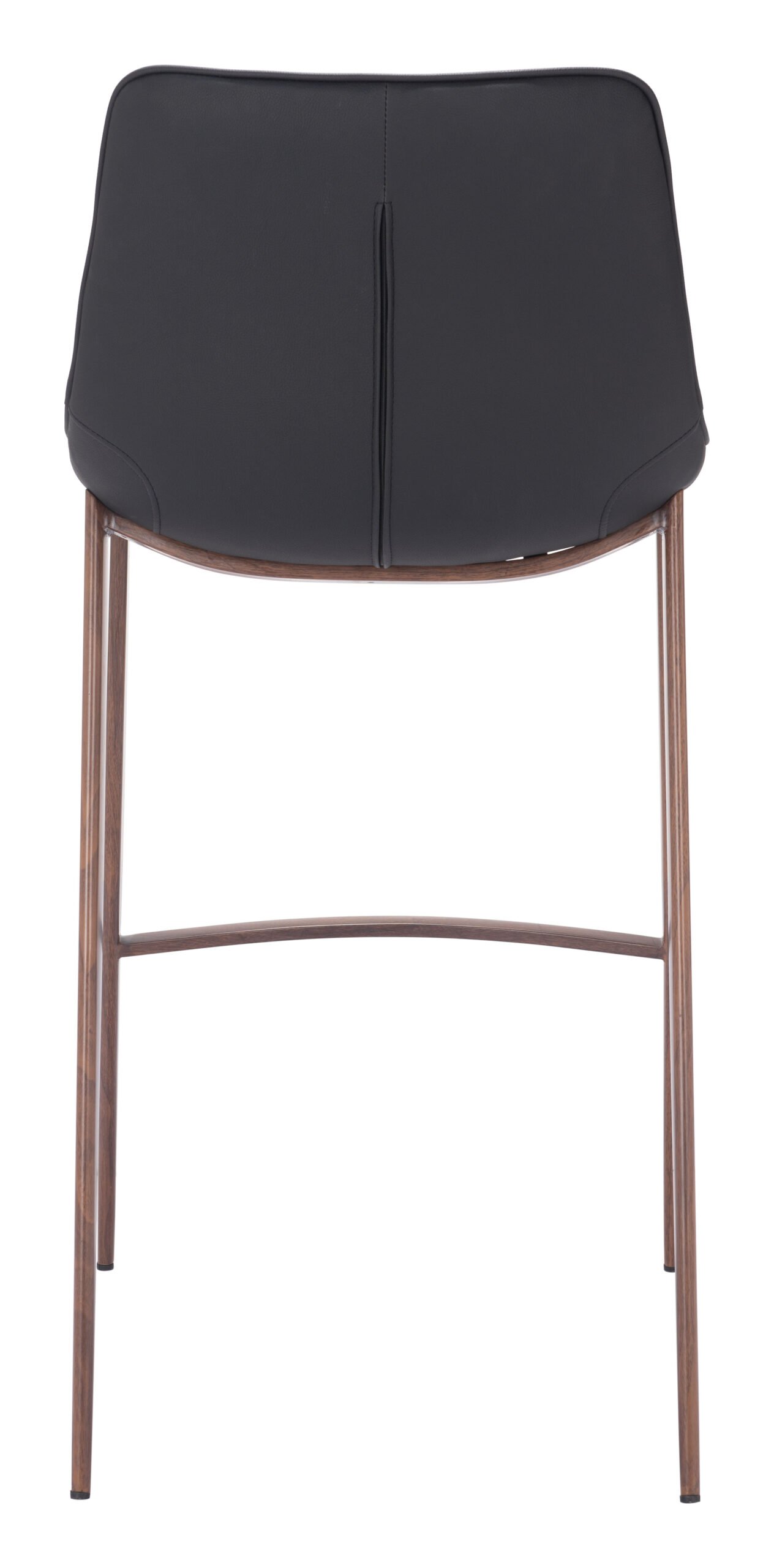 Magnus Barstool (Set of 2) Black & Walnut - Image 5