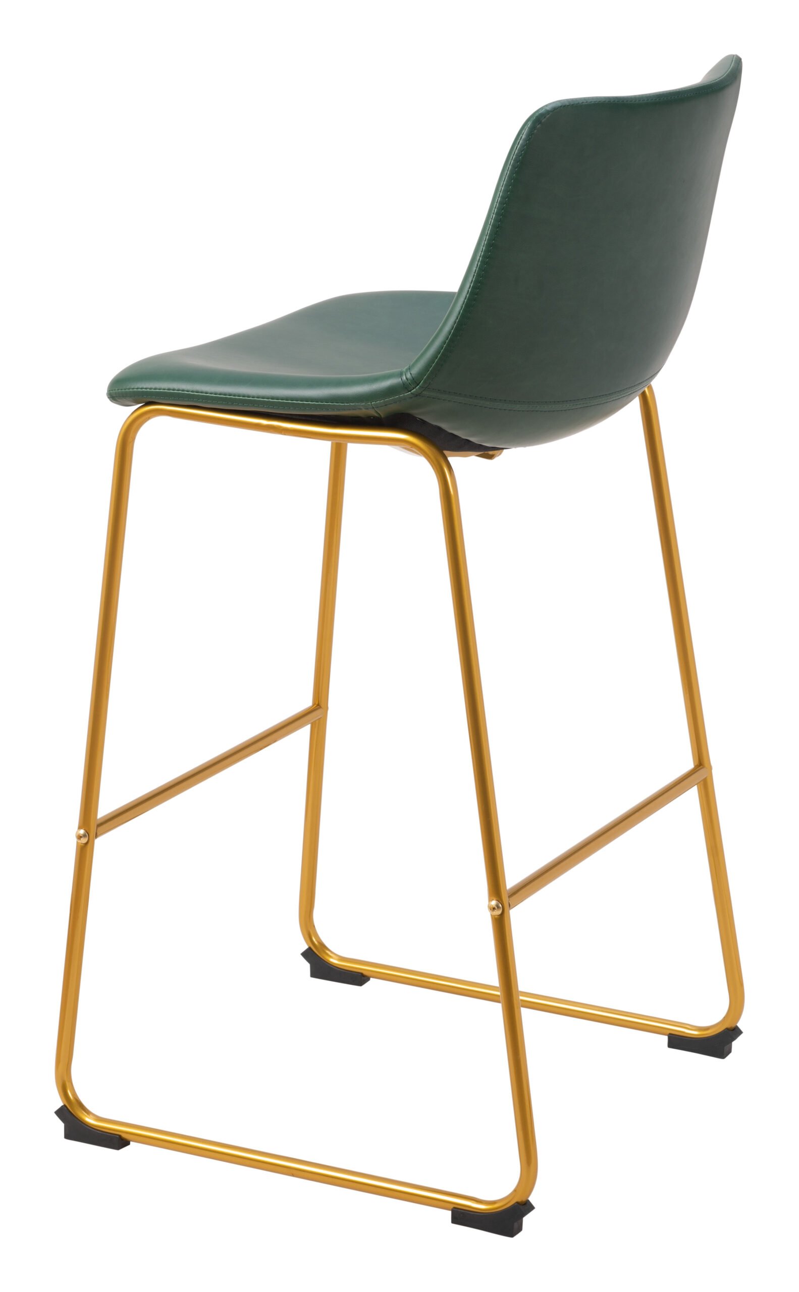 Augusta Barstool (Set of 2) Green & Gold - Image 6