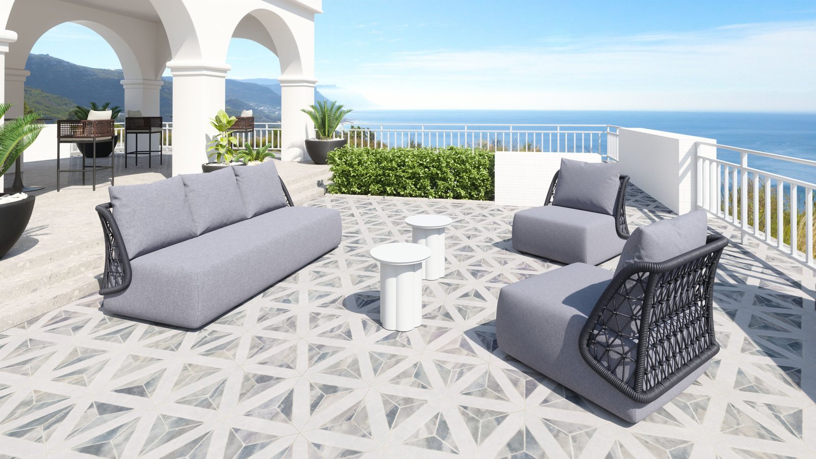 Mekan Sofa Gray - Image 3