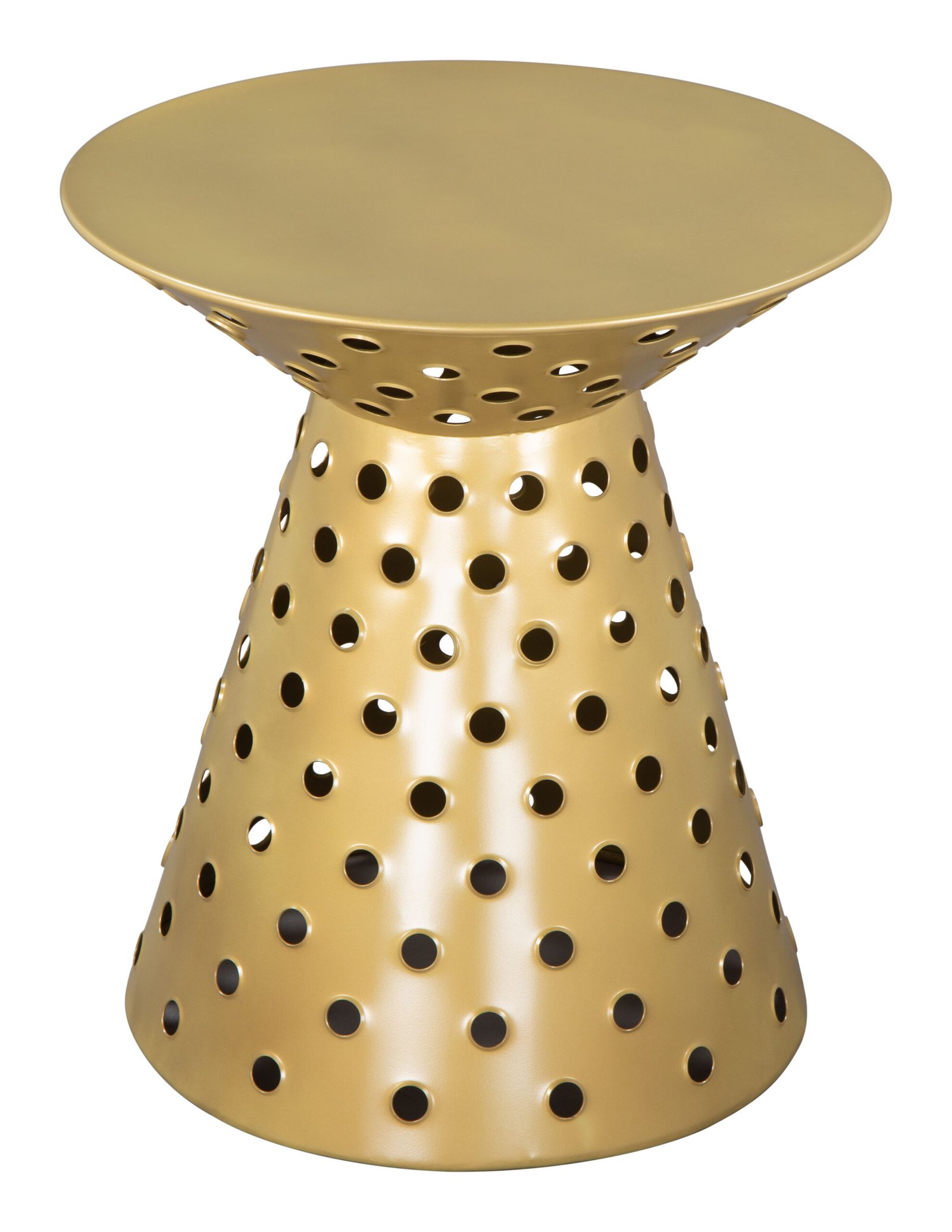 Proton Side Table Gold - Image 3