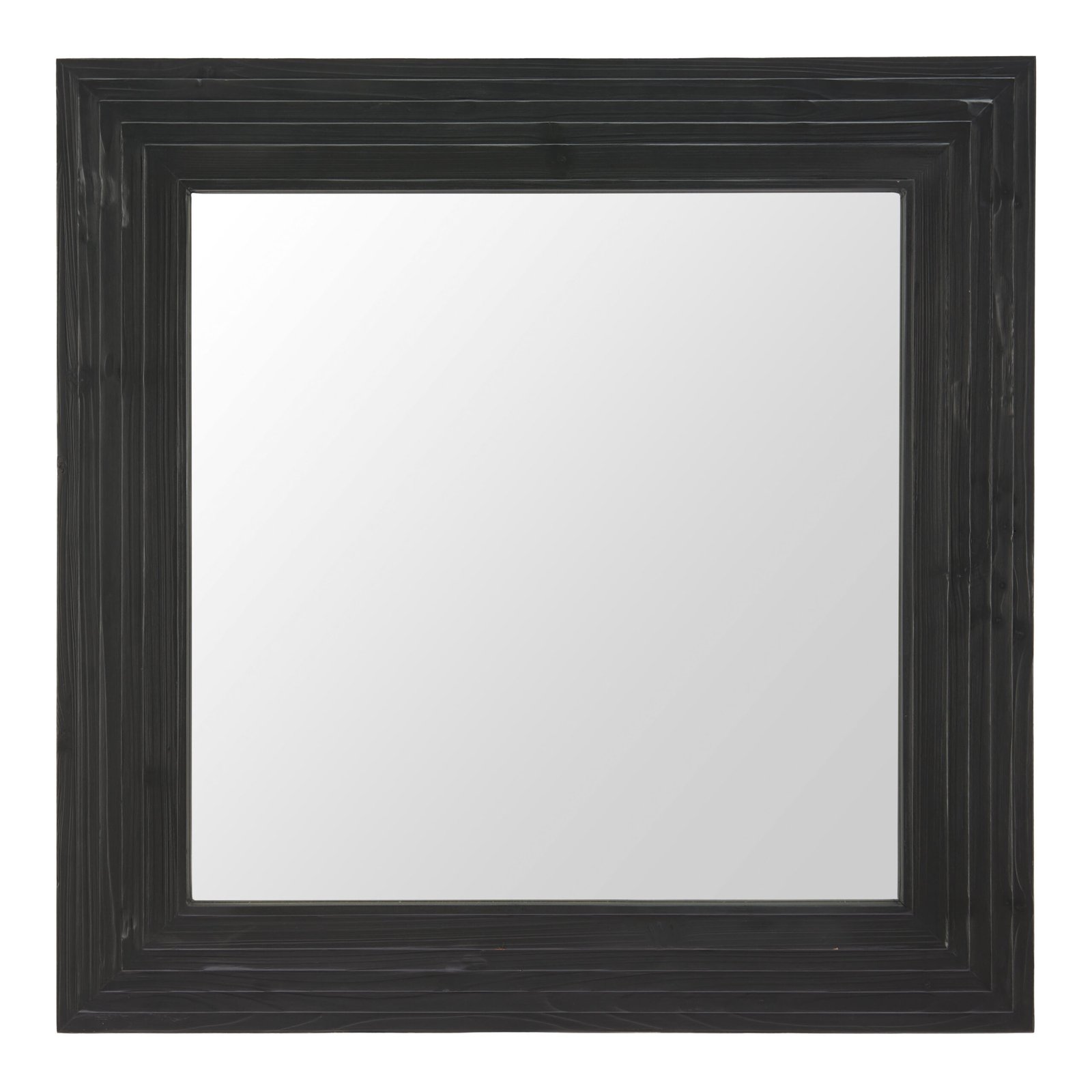 Kare Mirror Black