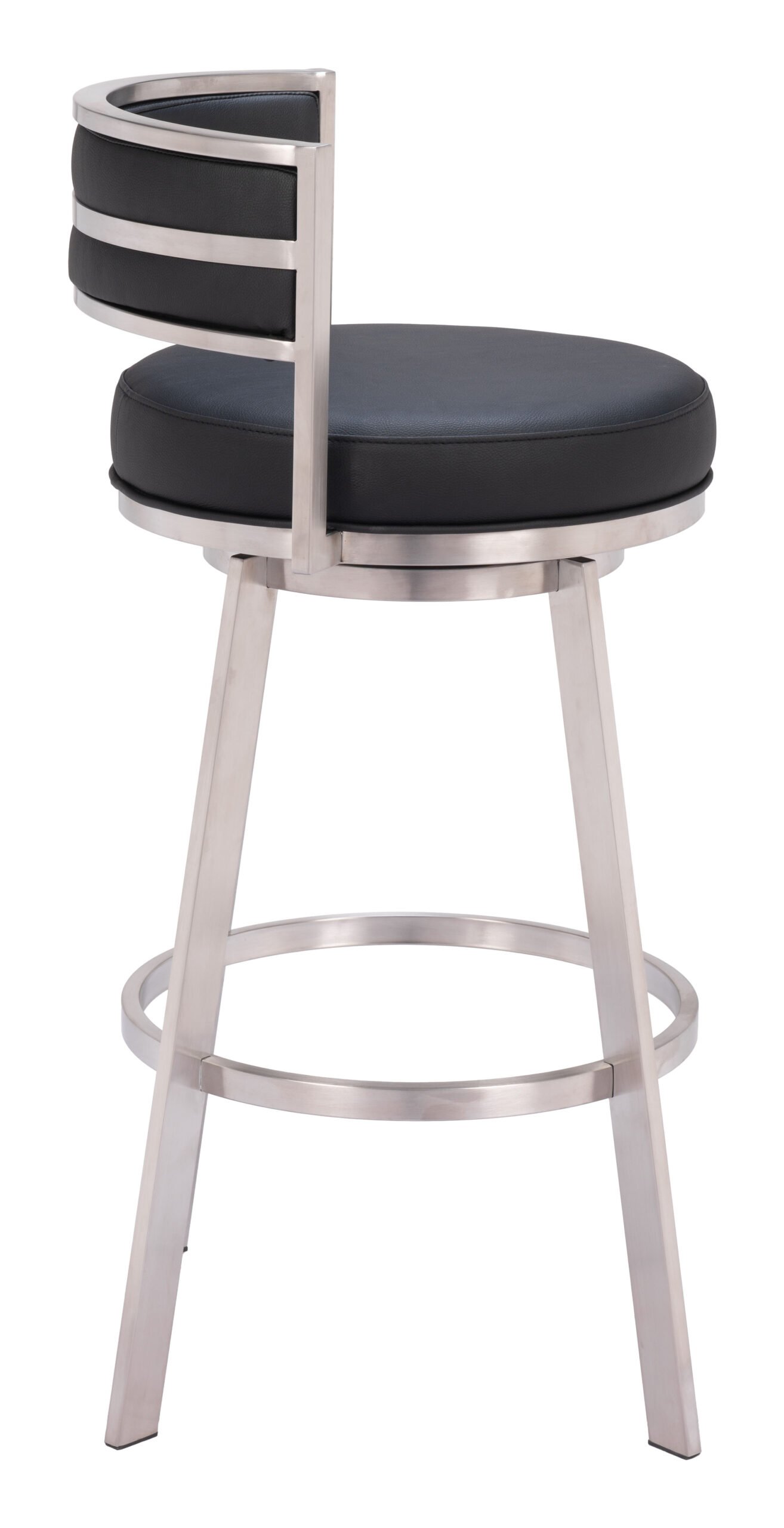 Gimsby Swivel Barstool Black - Image 4