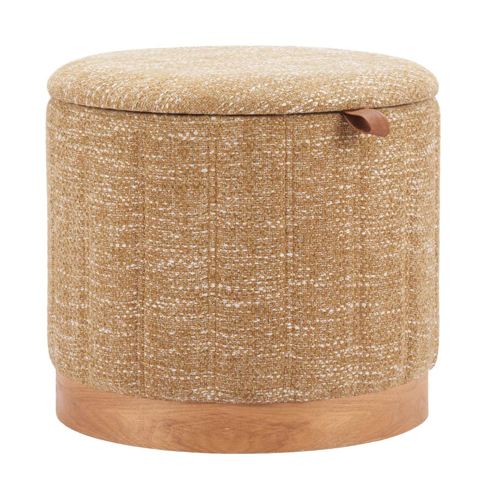 Fije Storage Ottoman Oat Yellow