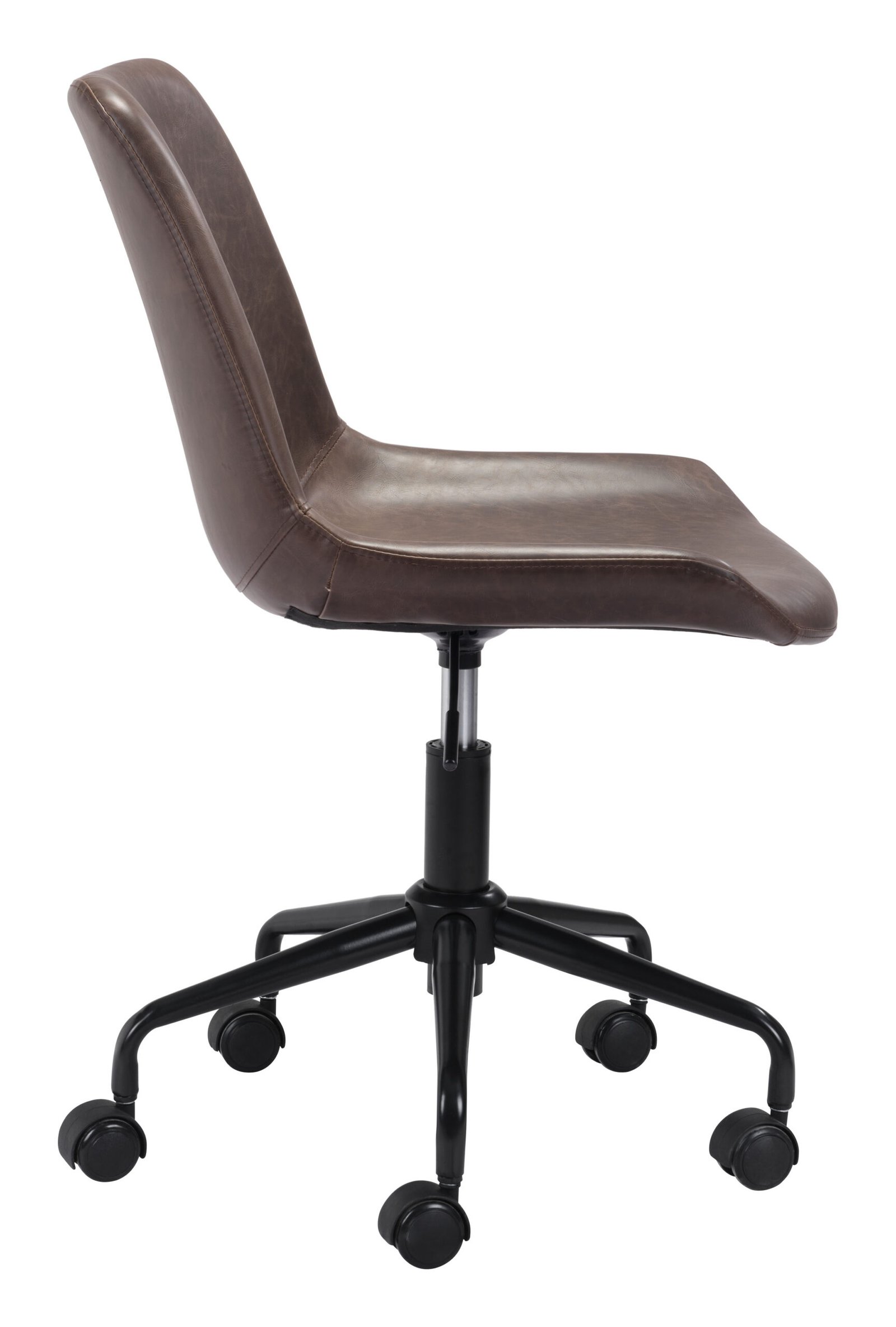 Byron Office Chair Brown - Image 4