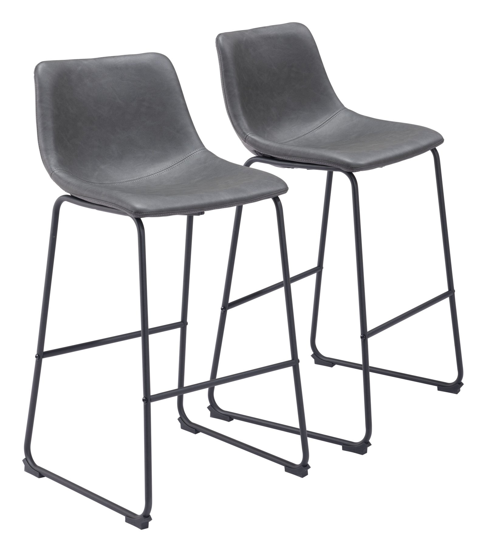 Smart Barstool (Set of 2) Charcoal - Image 13