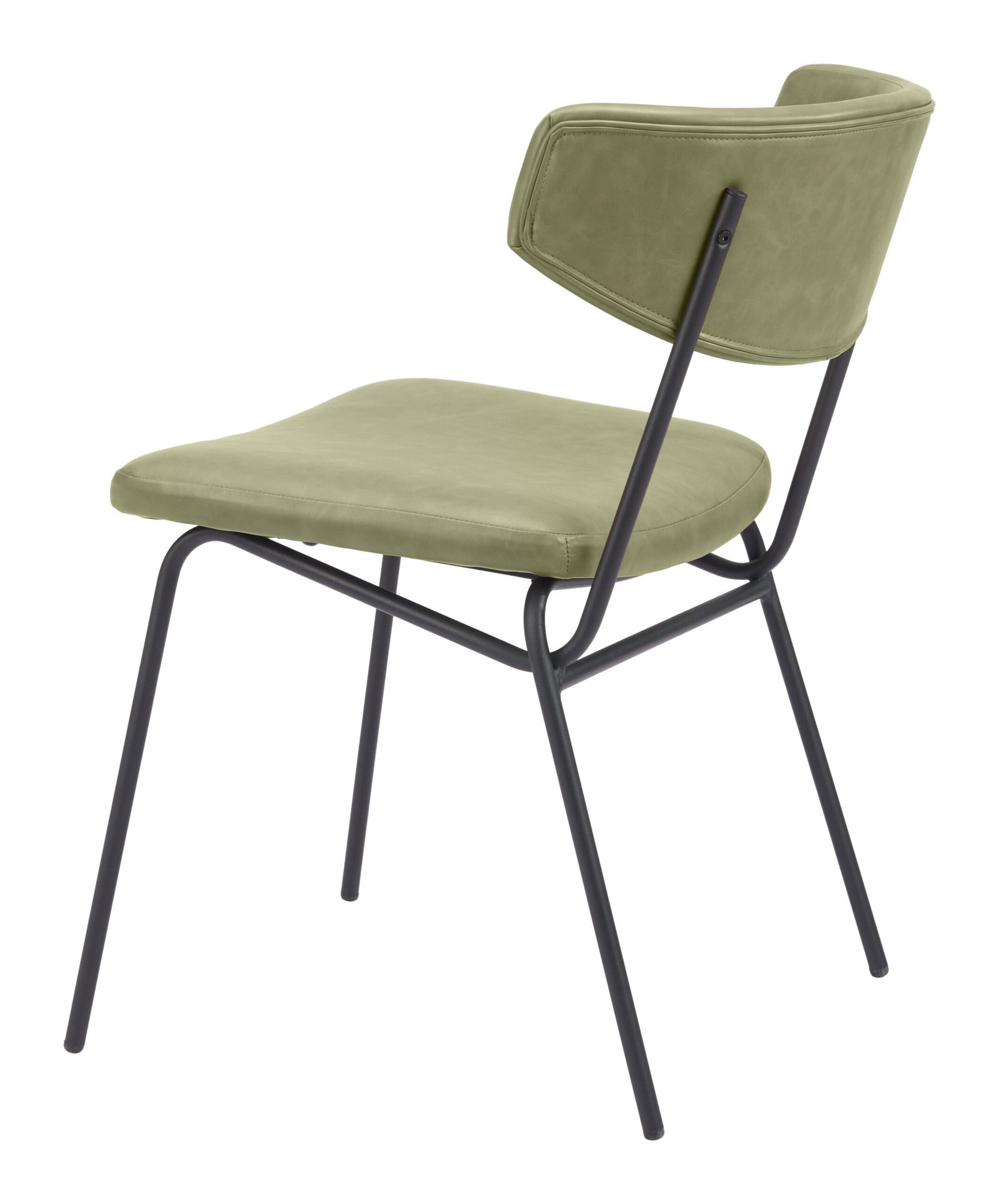 Charon Dining Chair (Set of 2) Green - Image 5