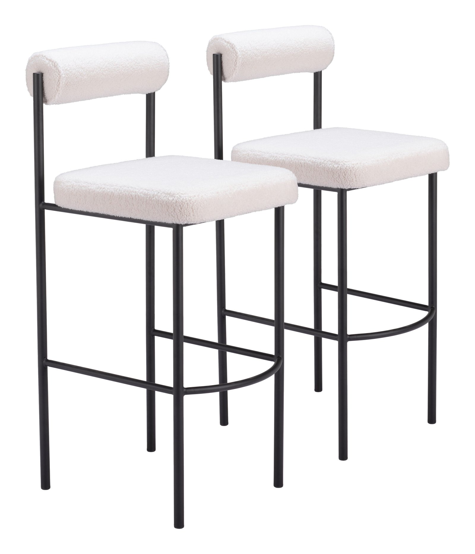 Livorno Barstool (Set of 2) Ivory - Image 12