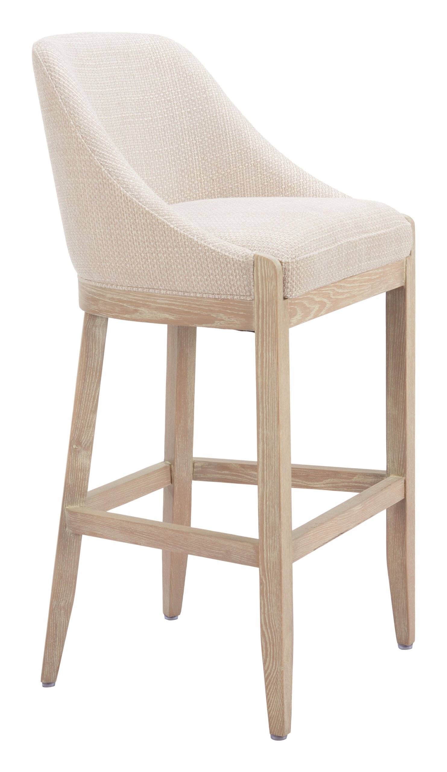Calmo Barstool Beige - Image 3
