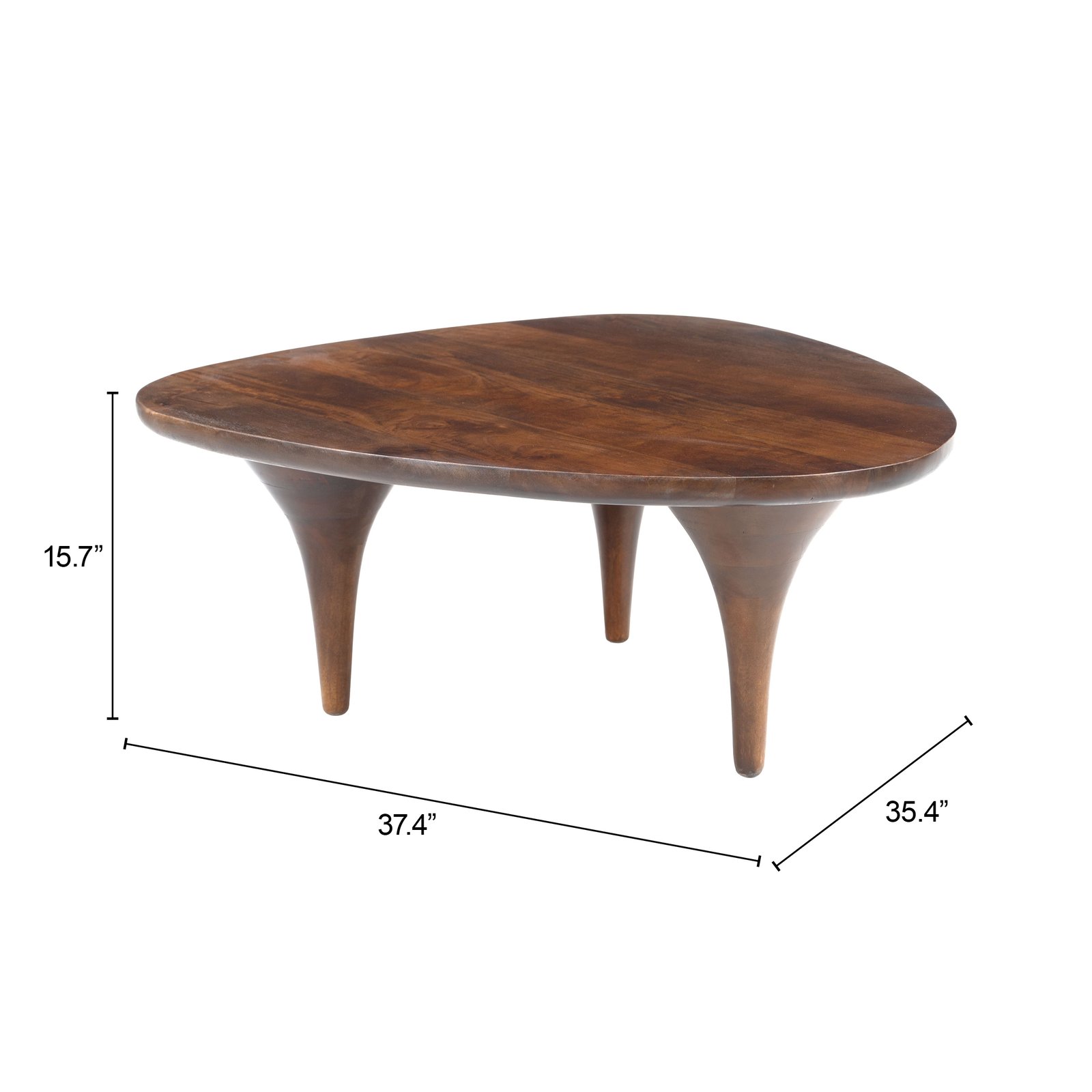 Spiker Coffee Table Walnut - Image 7