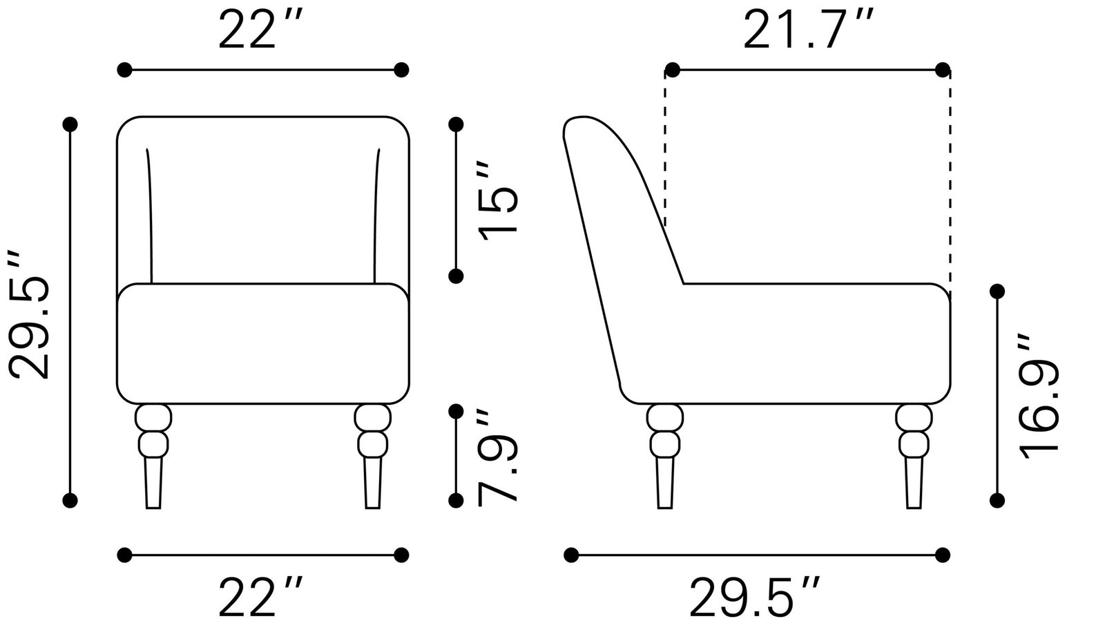 Bintulu Accent Chair Taupe - Image 10