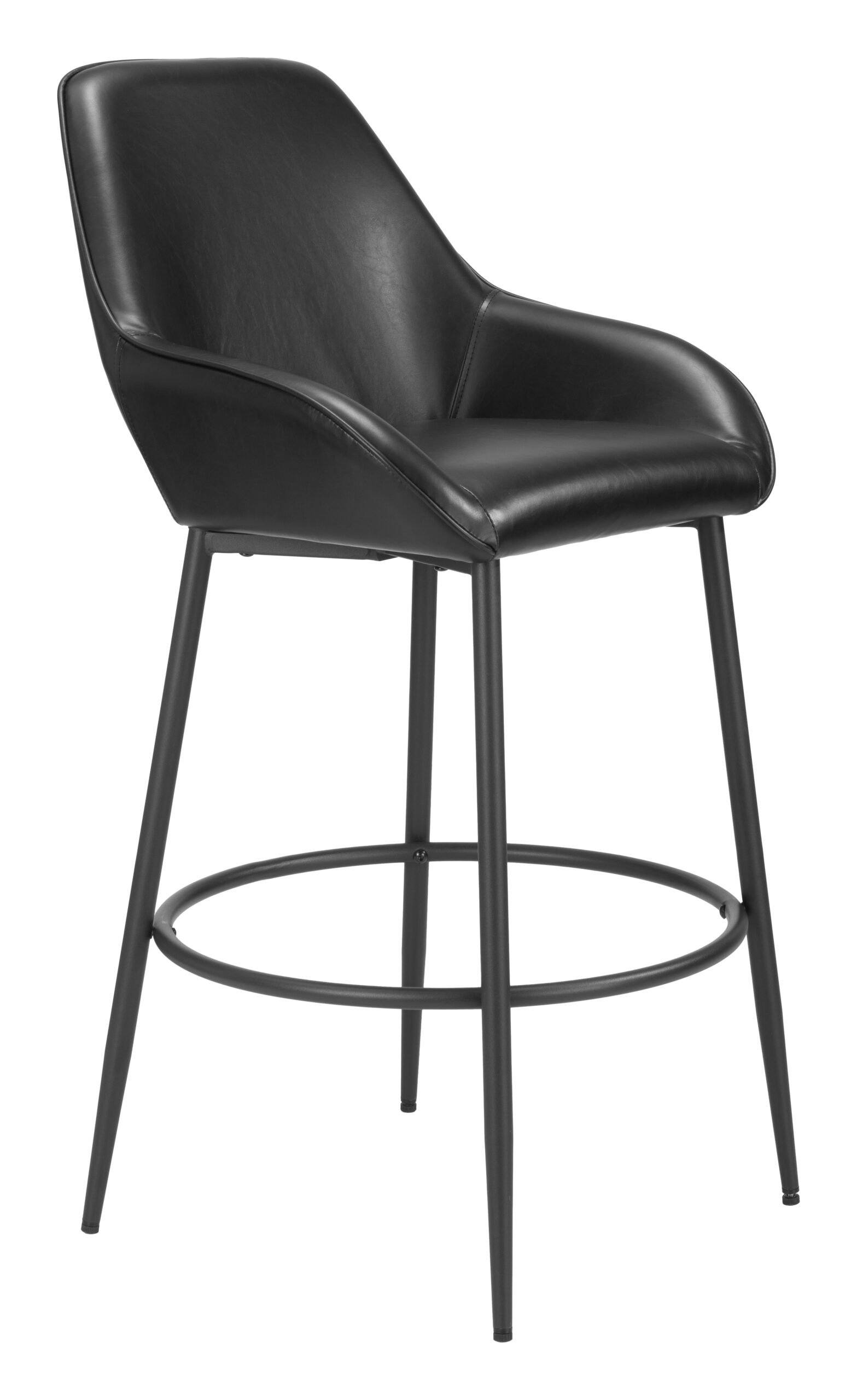 Vila Barstool (Set of 2) Black - Image 6
