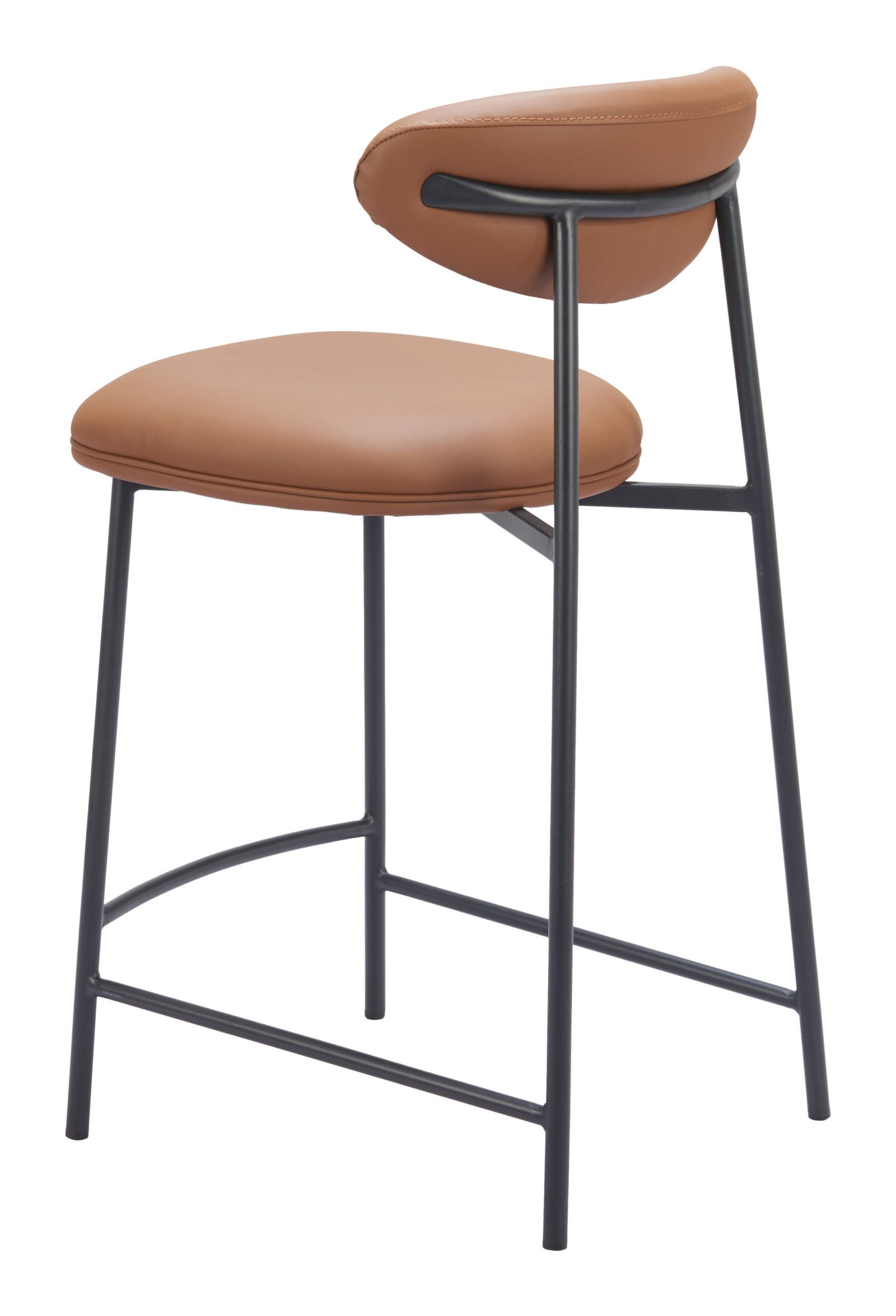 Rorun Counter Stool (Set of 2) Brown - Image 5