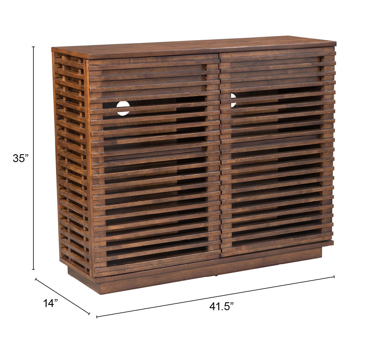 Linea Cabinet Walnut - Image 9
