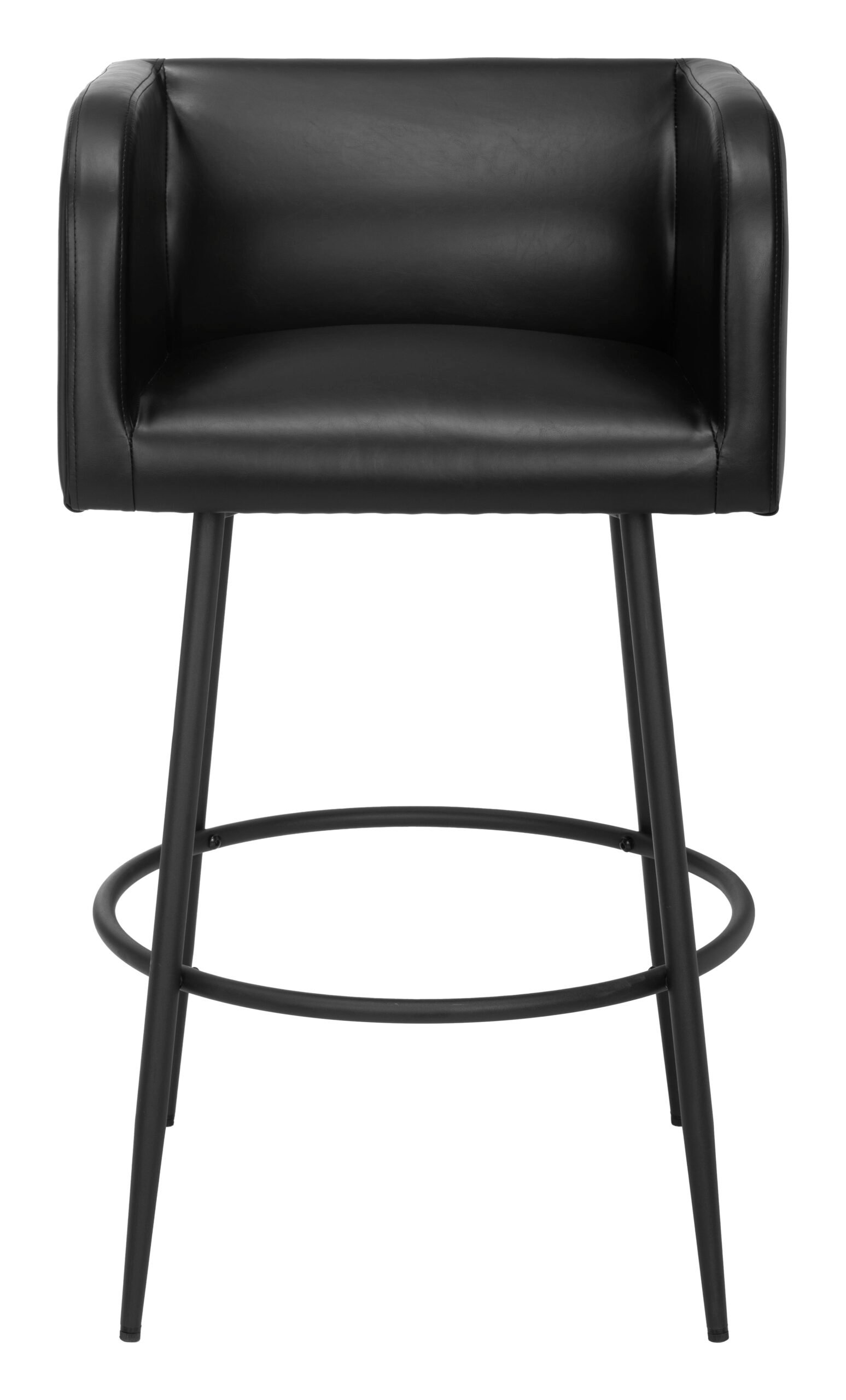Horbat Barstool (Set of 2) Black - Image 5