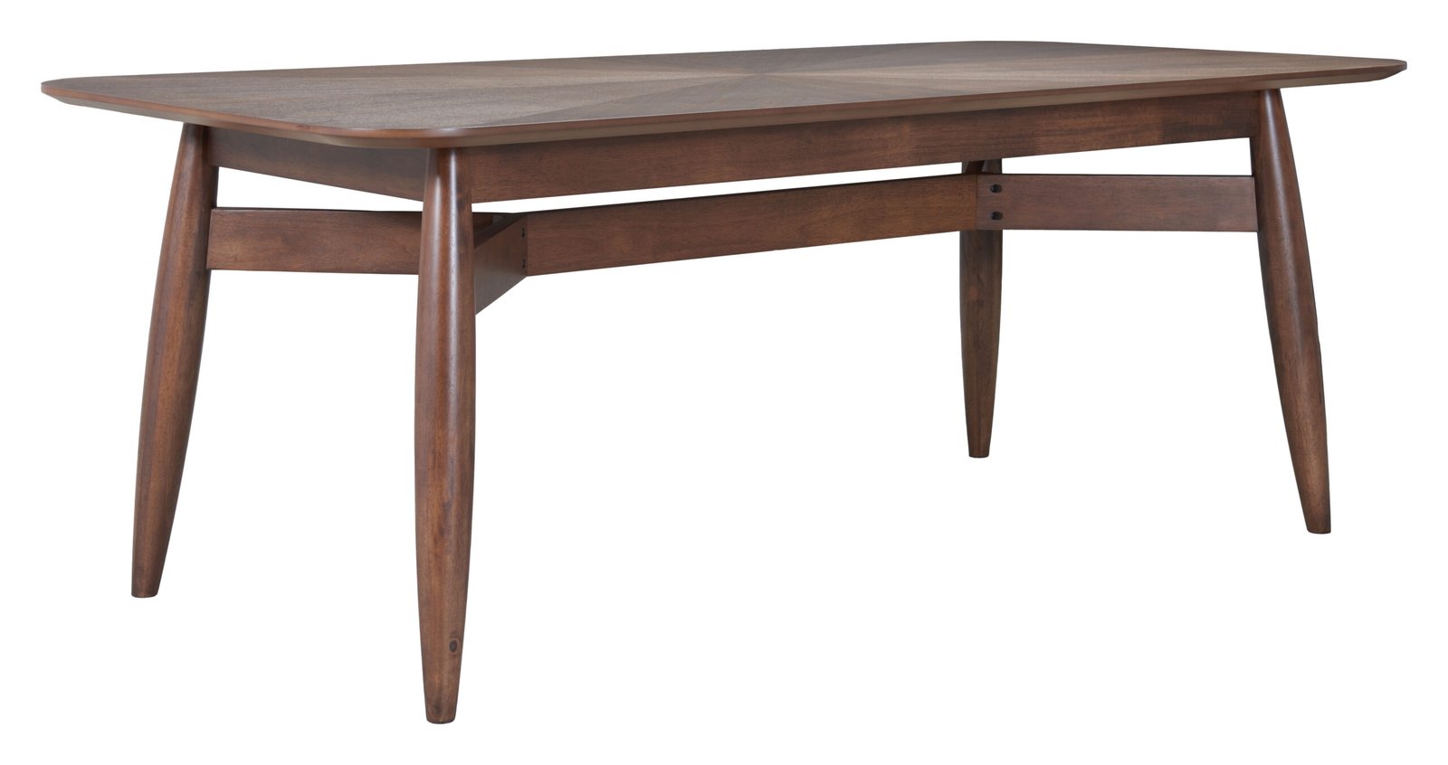 Silea Rectangular Dining Table Espresso - Image 4