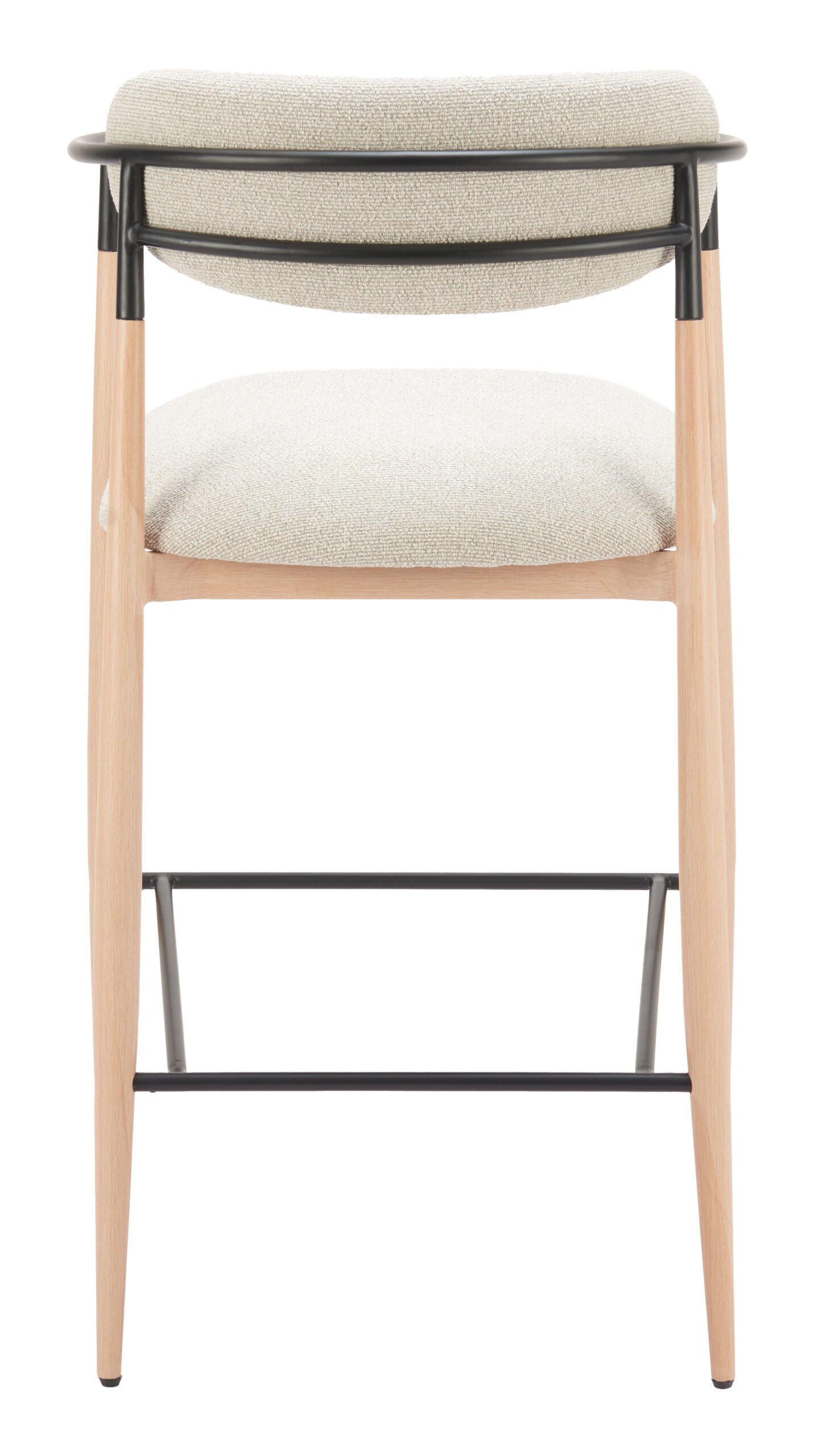 Equinox Barstool Oyster Gray & Natural - Image 7