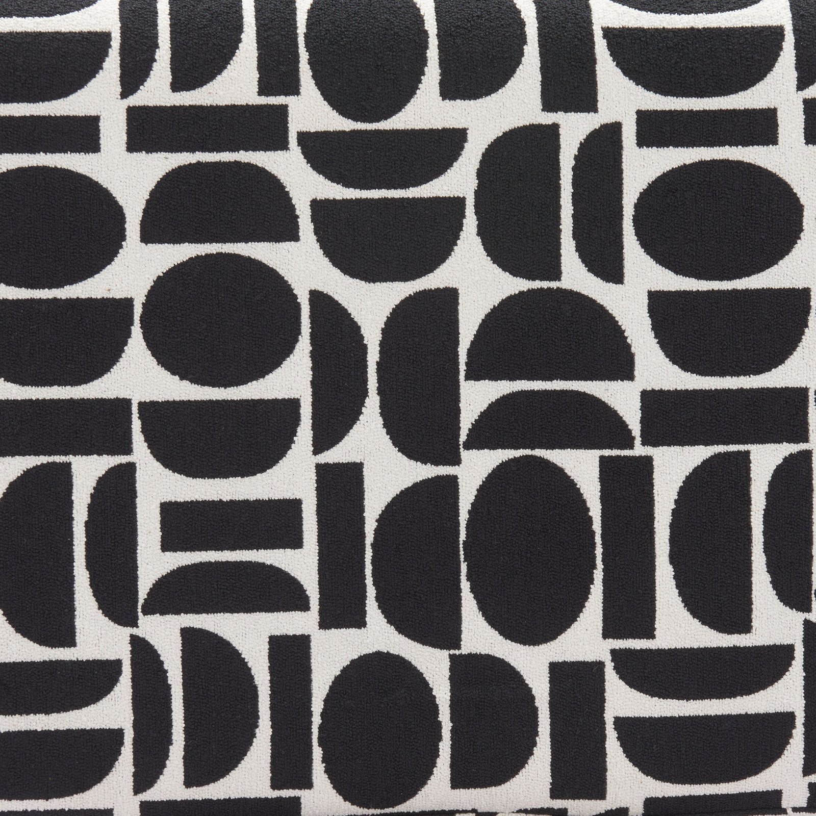 Boto Storage Ottoman Black & White - Image 11