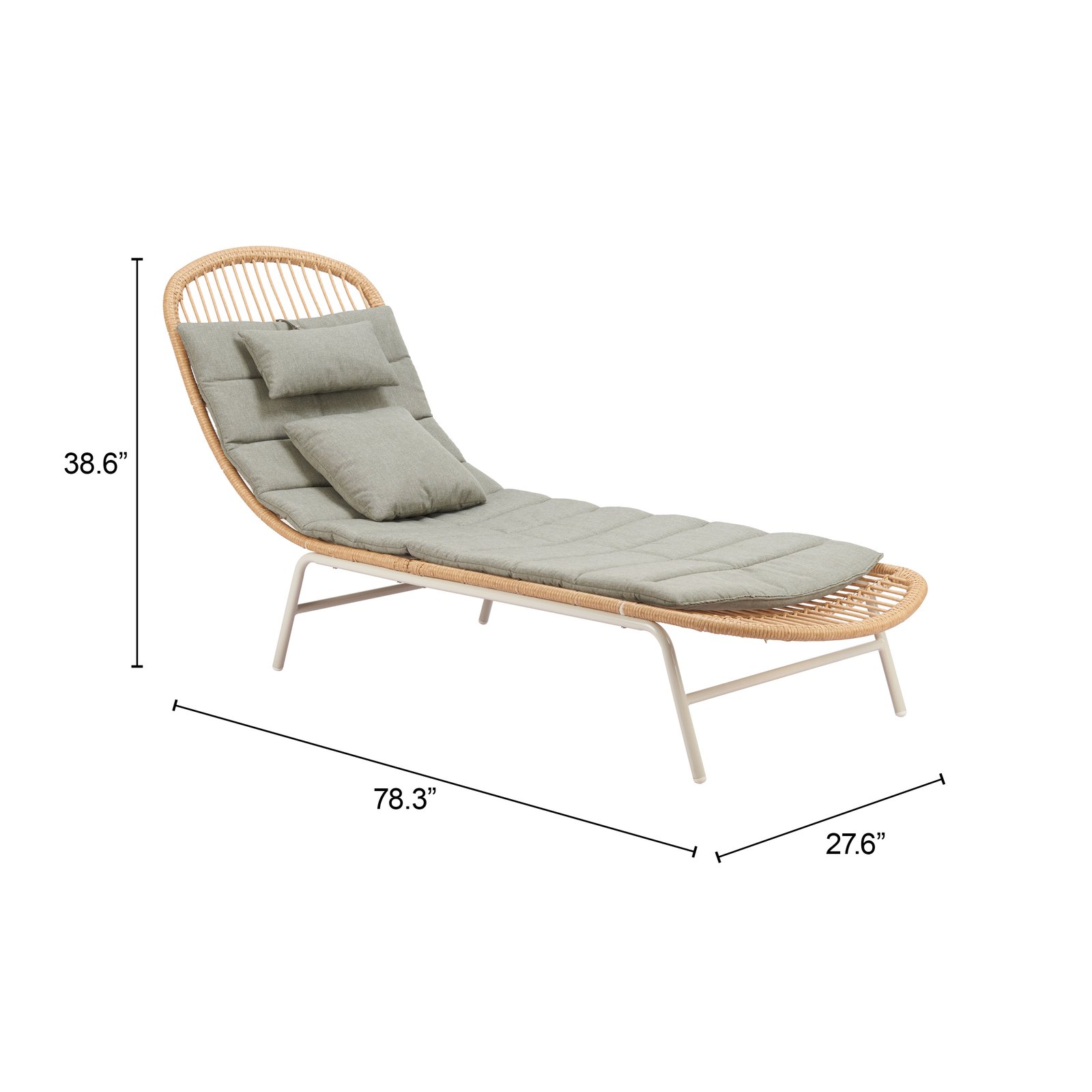 Skim Chaise Lounge Multicolor - Image 2