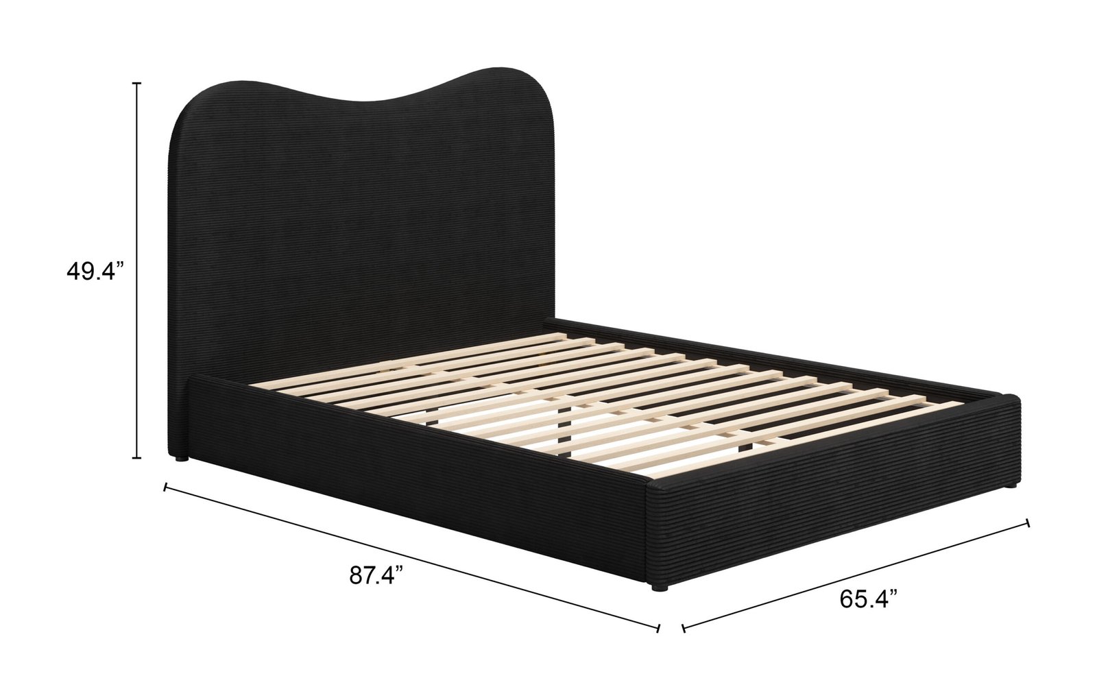 Sele Queen Bed Black - Image 8