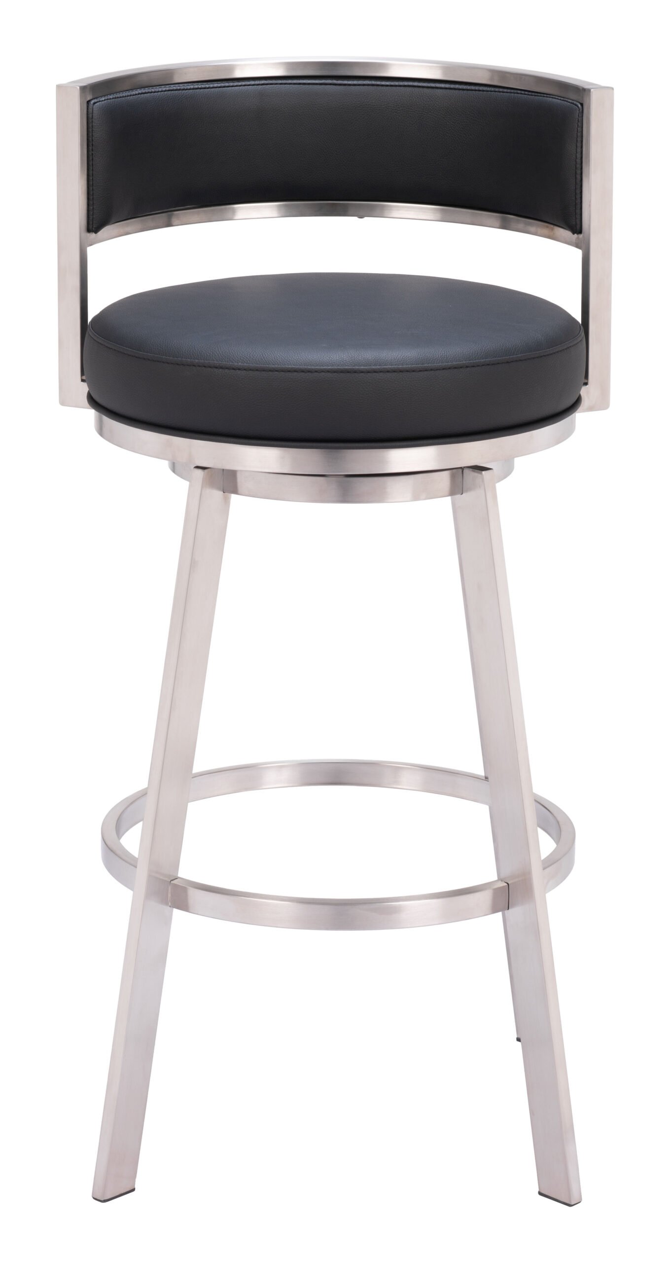 Gimsby Swivel Barstool Black - Image 5