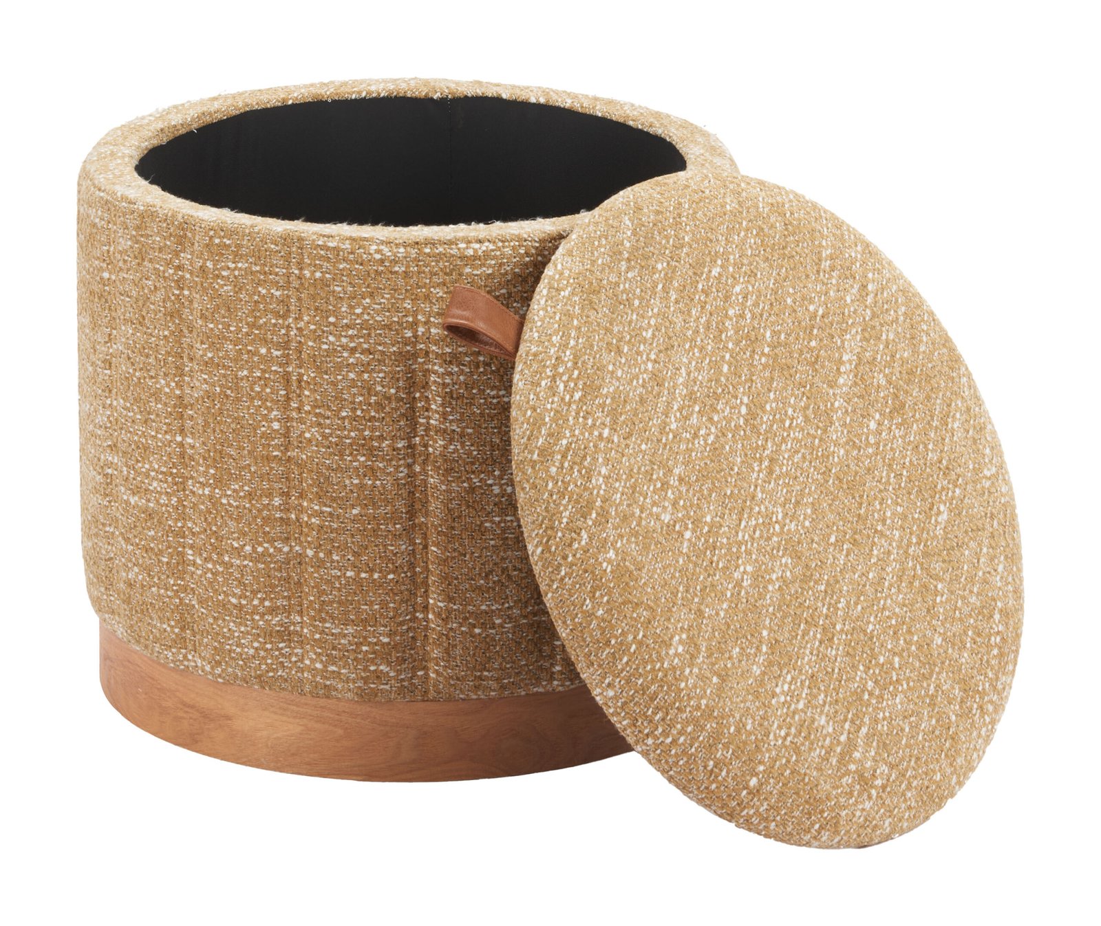 Fije Storage Ottoman Oat Yellow - Image 6