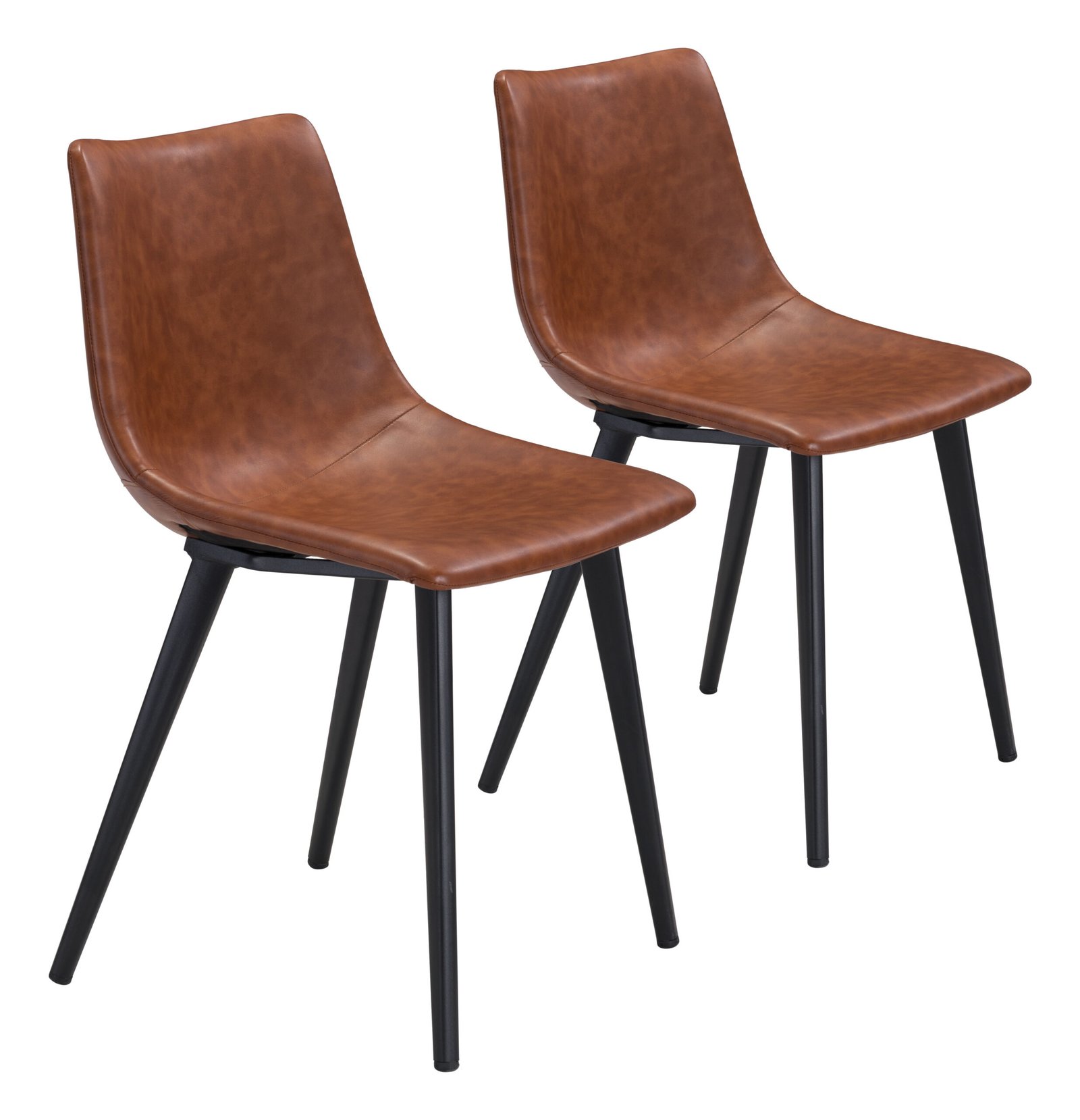 Daniel Dining Chair (Set of 2) Vintage Brown - Image 12