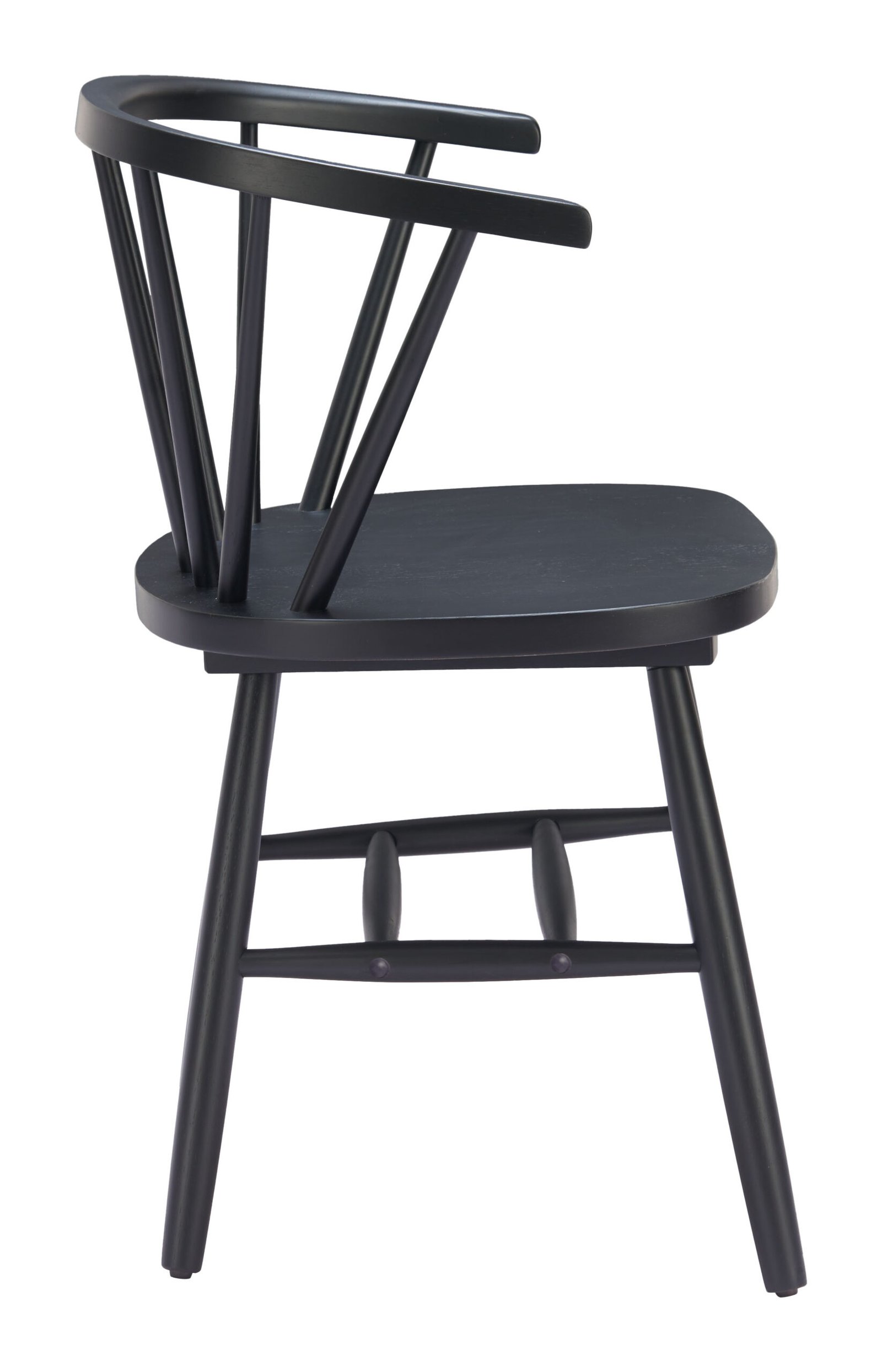 Stenger Dining Chair (Set of 2) Black - Image 2