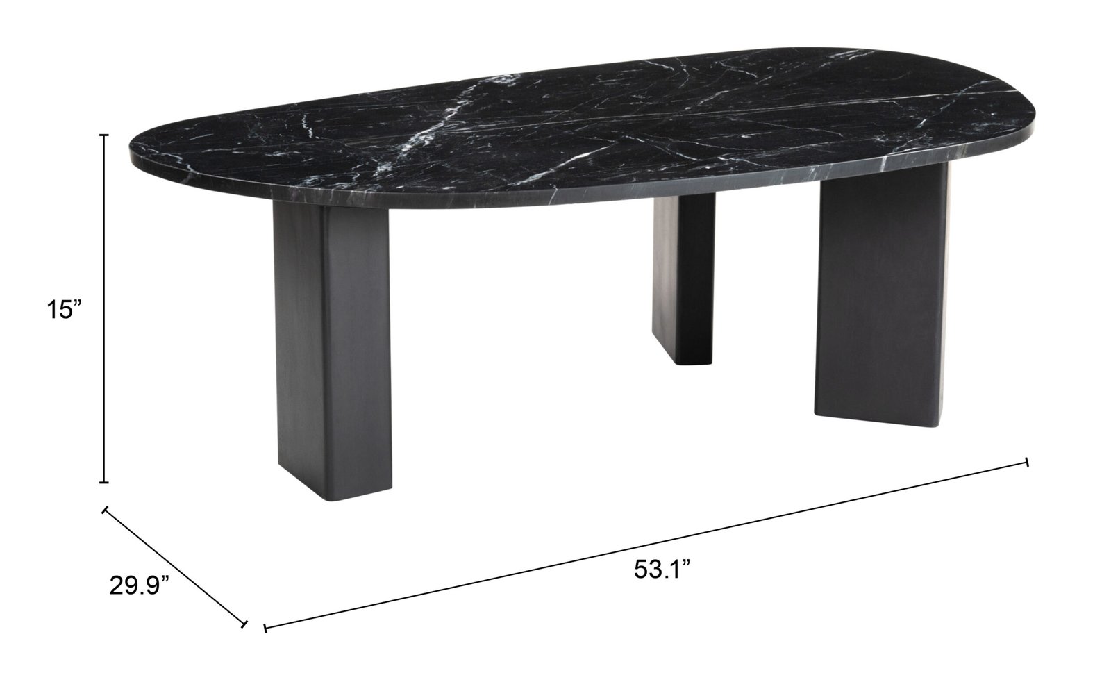 Aberdeen Coffee Table Black - Image 9