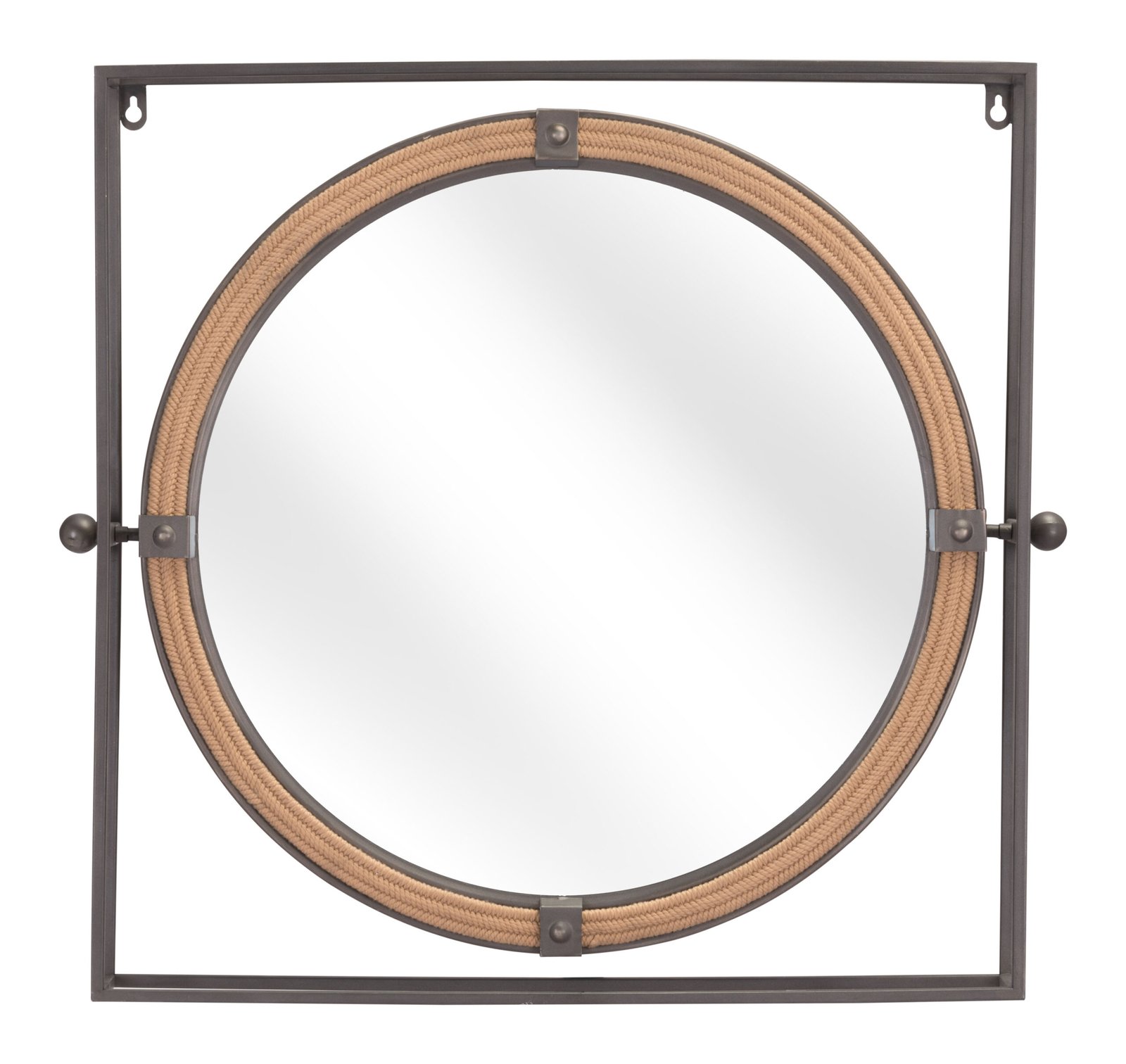 Capell Mirror Antique Gray - Image 4