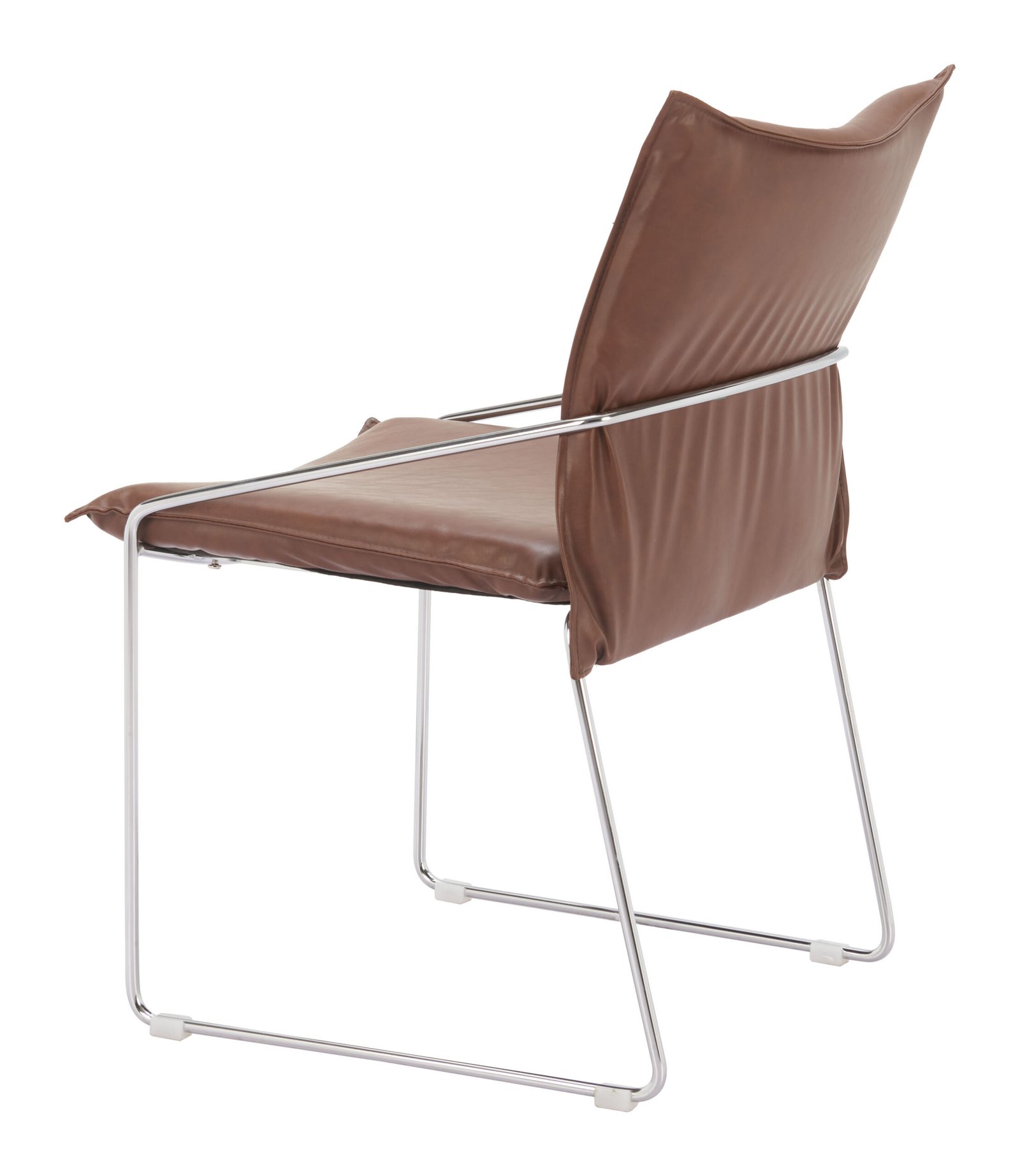 Pola Dining Chair (Set of 2) Brown - Image 5