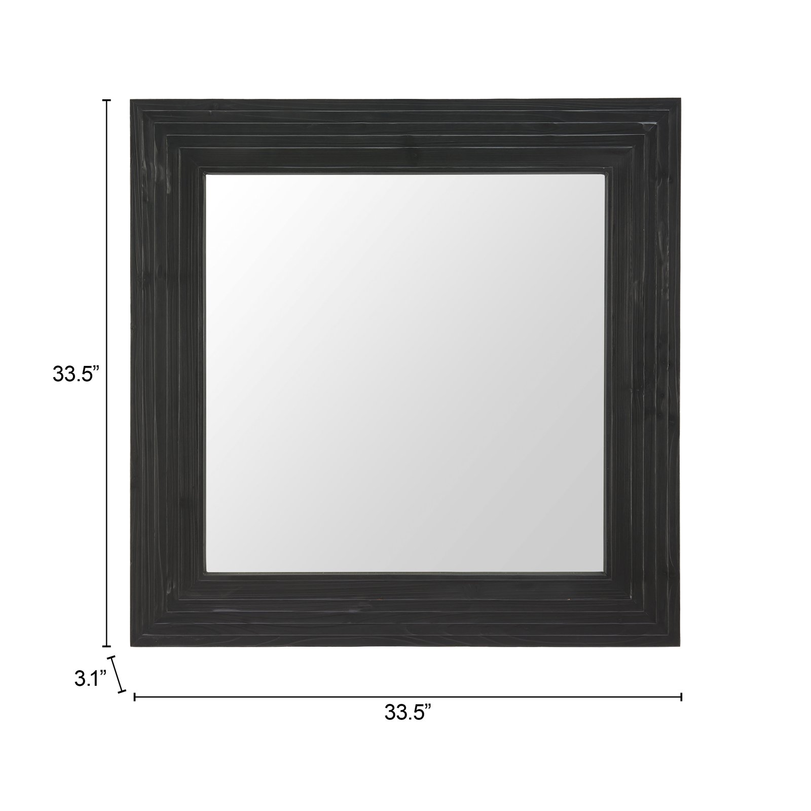 Kare Mirror Black - Image 4