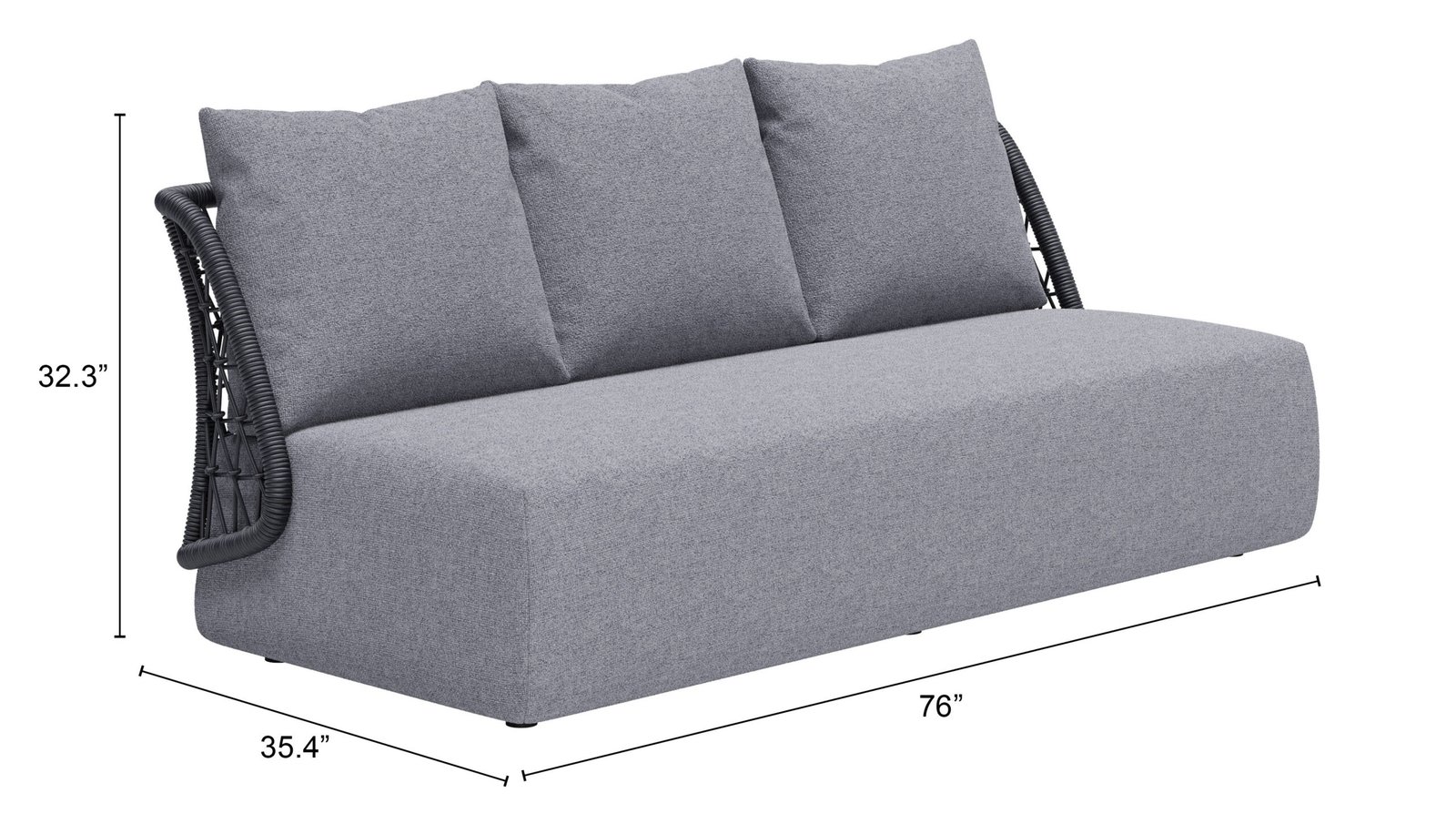 Mekan Sofa Gray - Image 12