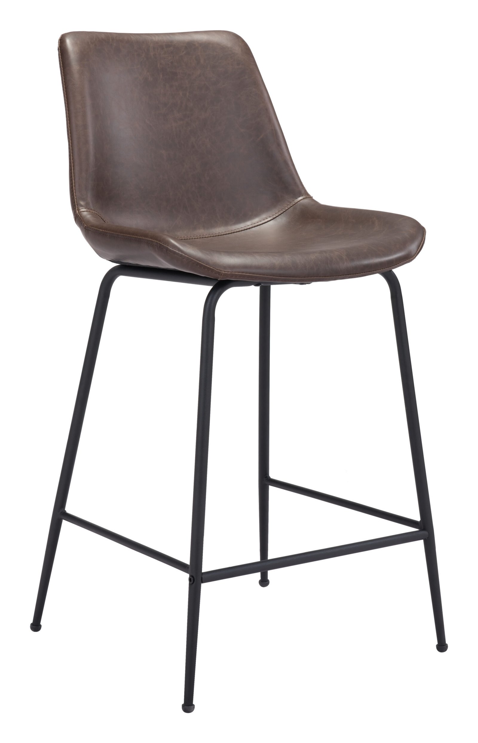 Byron Counter Stool Brown - Image 3