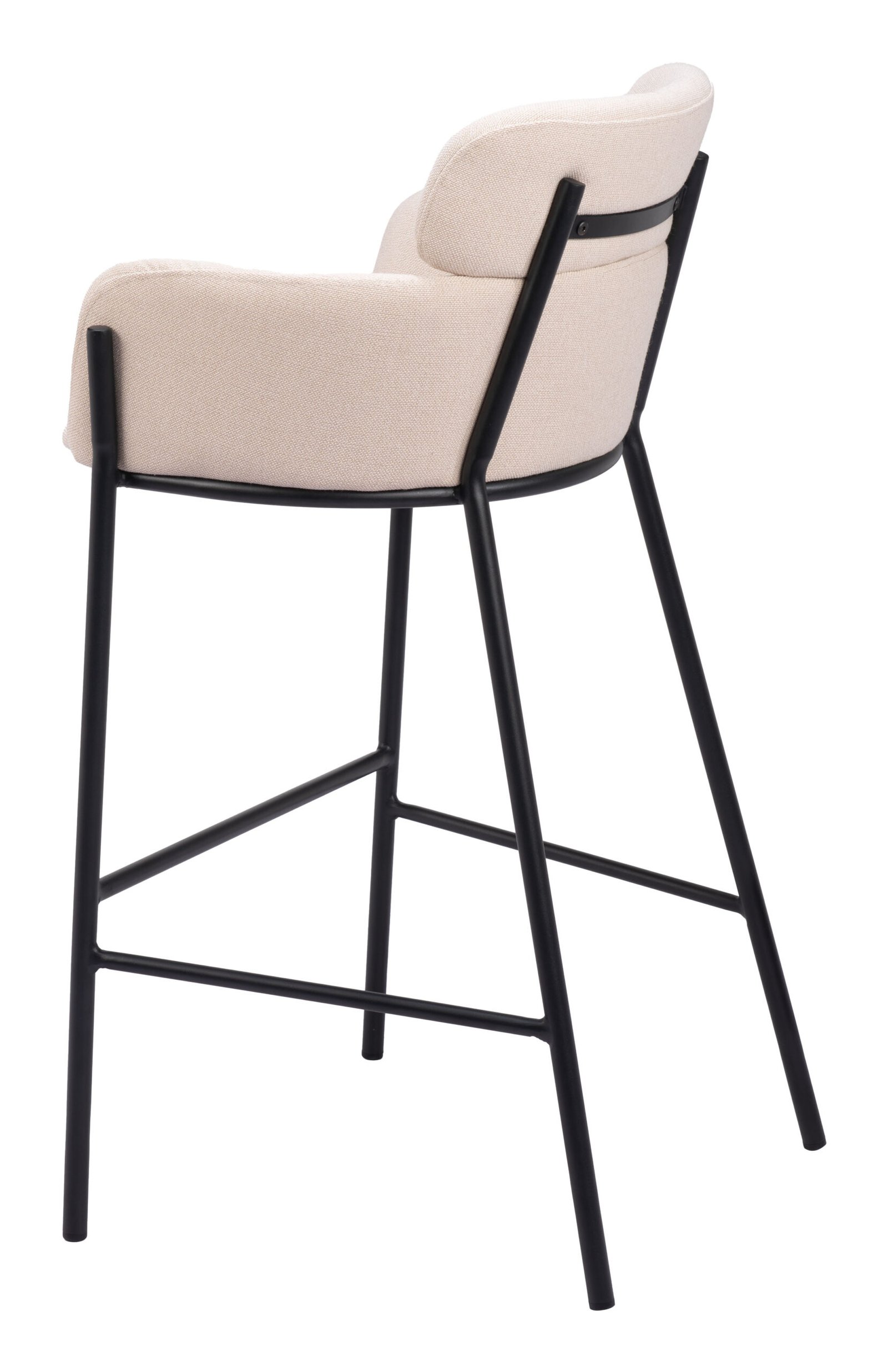 Bremor Barstool Beige - Image 6