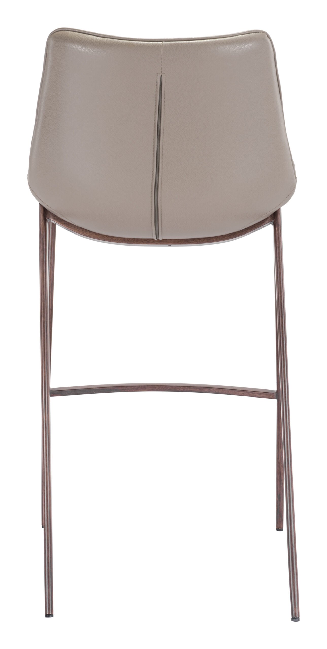 Magnus Barstool (Set of 2) Brown & Walnut - Image 6