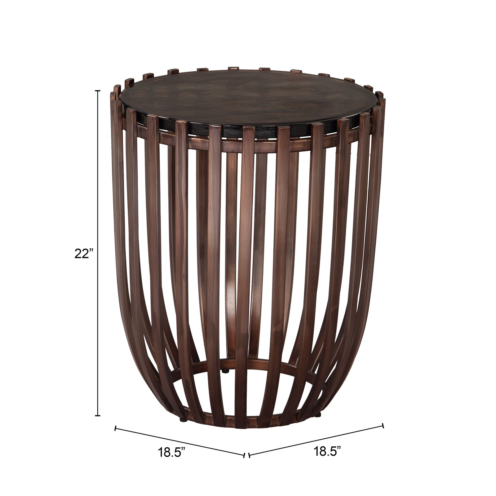 Kafig Side Table Bronze - Image 6