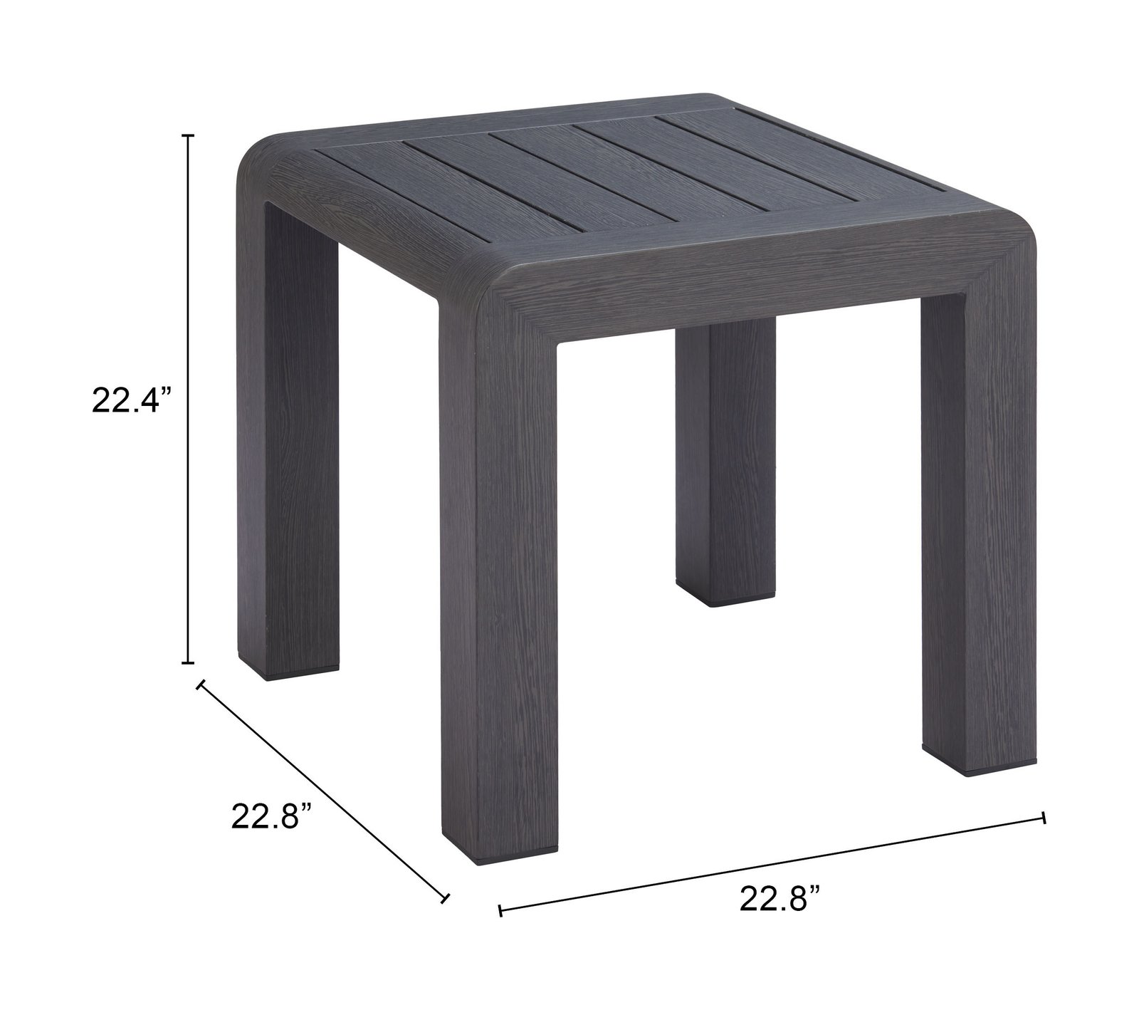 Rolig Side Table Black - Image 11